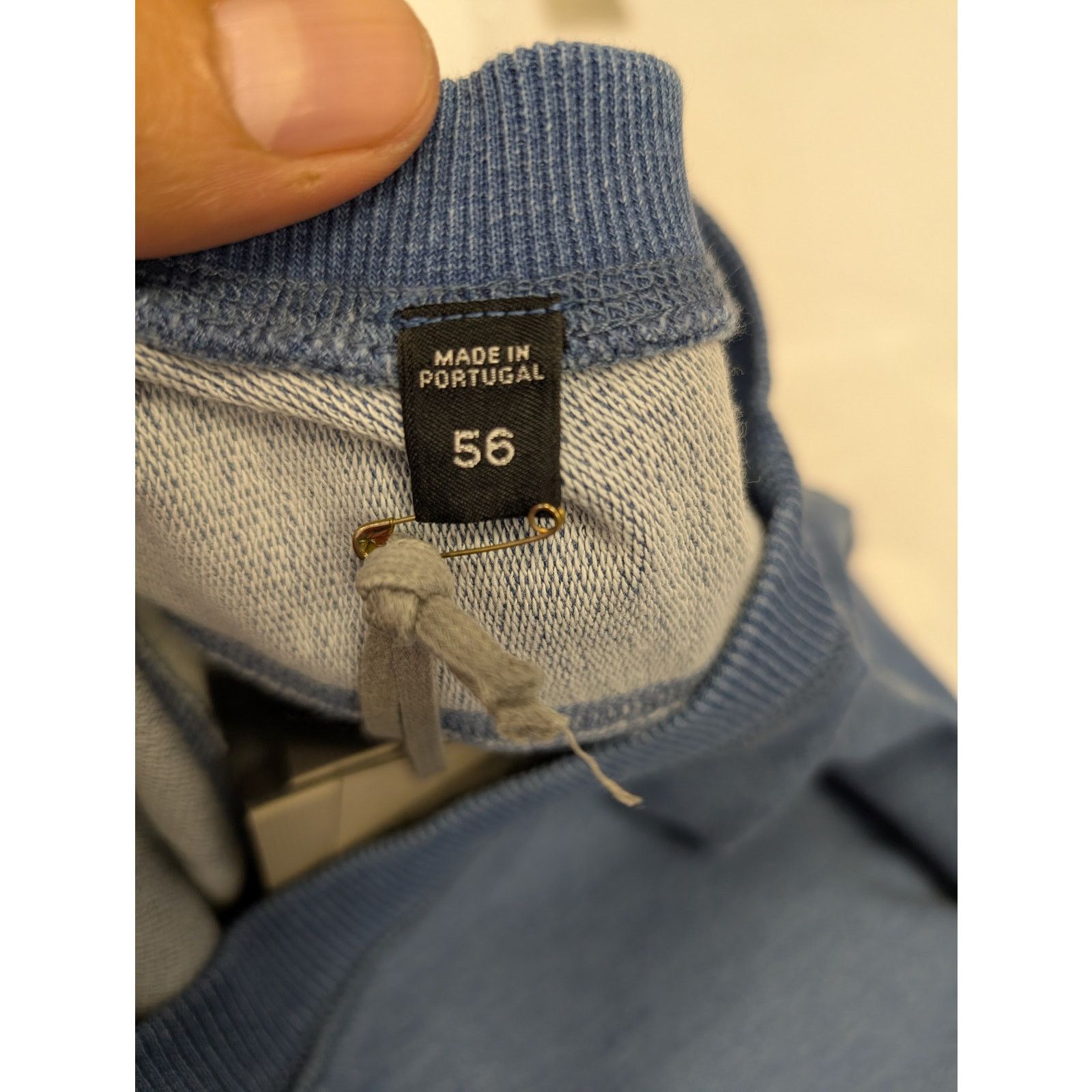 Tom Ford o1rshd1 Sweatshirt in Denim Blue Size US XL / EU 56 / 4 - 13 Thumbnail