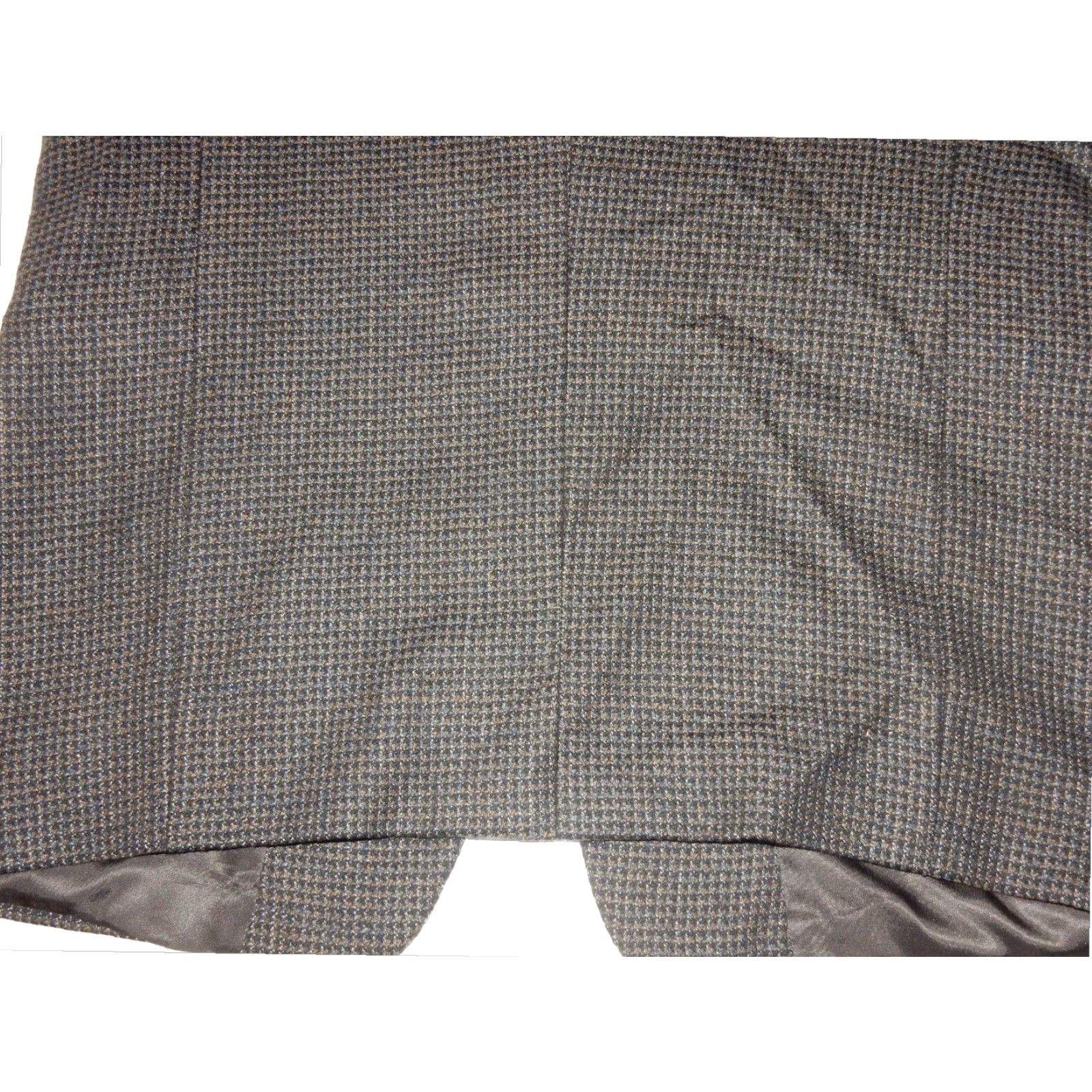 Hart Schaffner Marx VINTAGE Hart Schaffner Marx Mens Blazer Sport Coat Jacket Size 44S Black Wool Tweed Size 44R - 5 Thumbnail