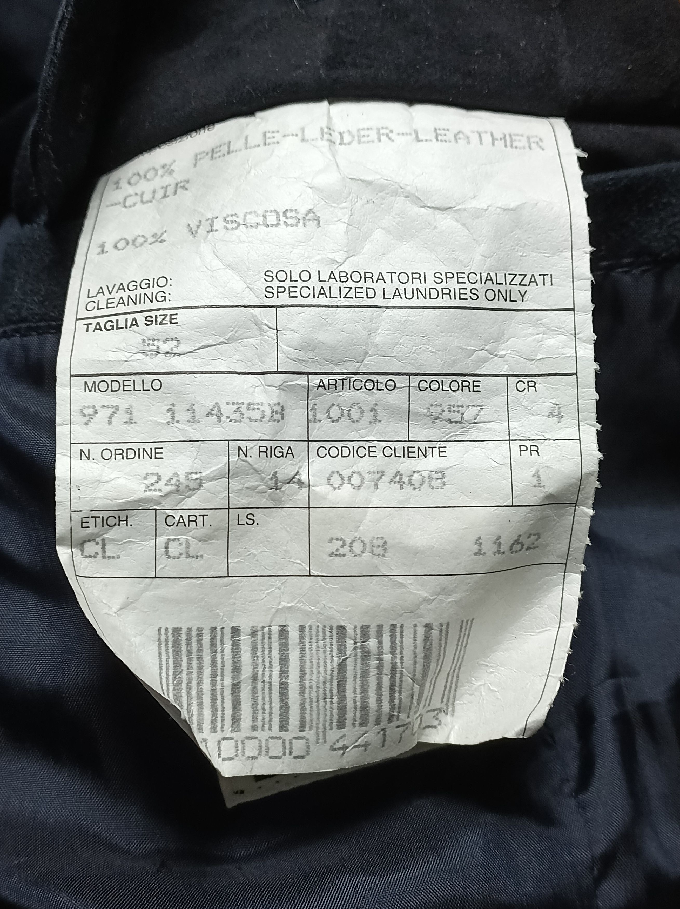 Other Giorgio's Palm Beach Suede Leather Navy Men Jacket Size IT52 Size US L / EU 52-54 / 3 - 11 Thumbnail