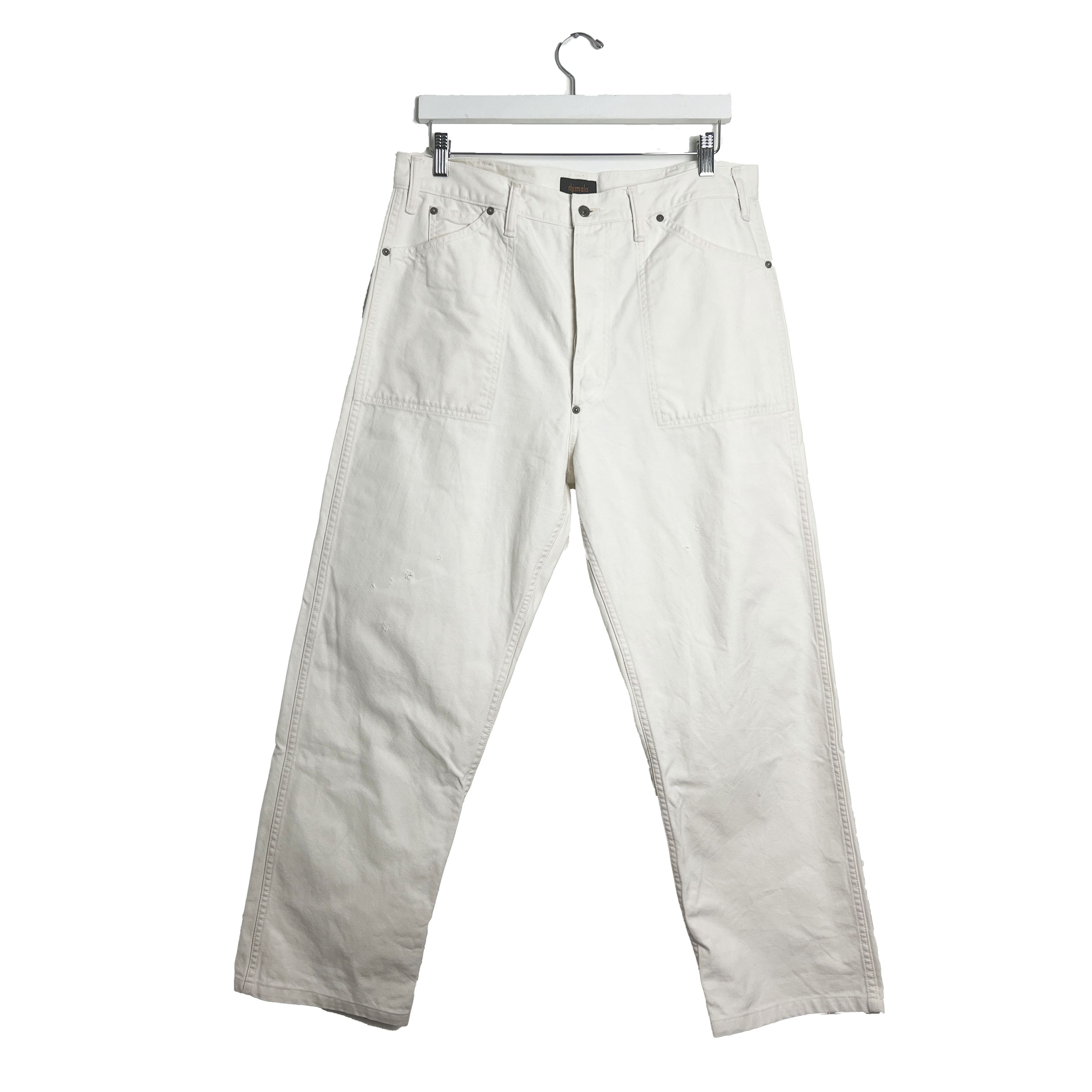 【chimala/チマラ】MILITARY CHINO Chimala Herringbone Fatigue Chino Pants - DeeCee style