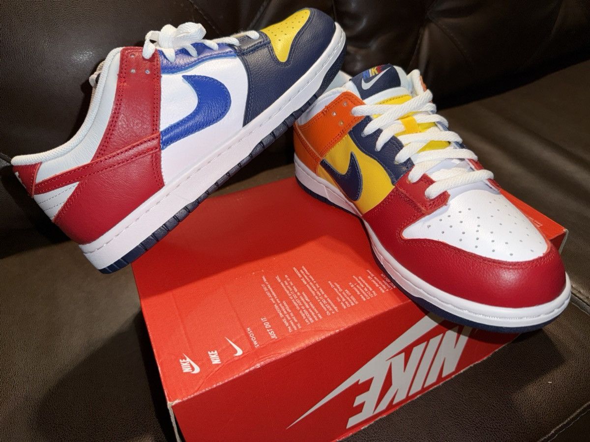 Nike Nike Dunk Low QS “WhatThe” Japan NEW w/xtra laces! 9men MINT Size US 9 / EU 42 - 1 Thumbnail