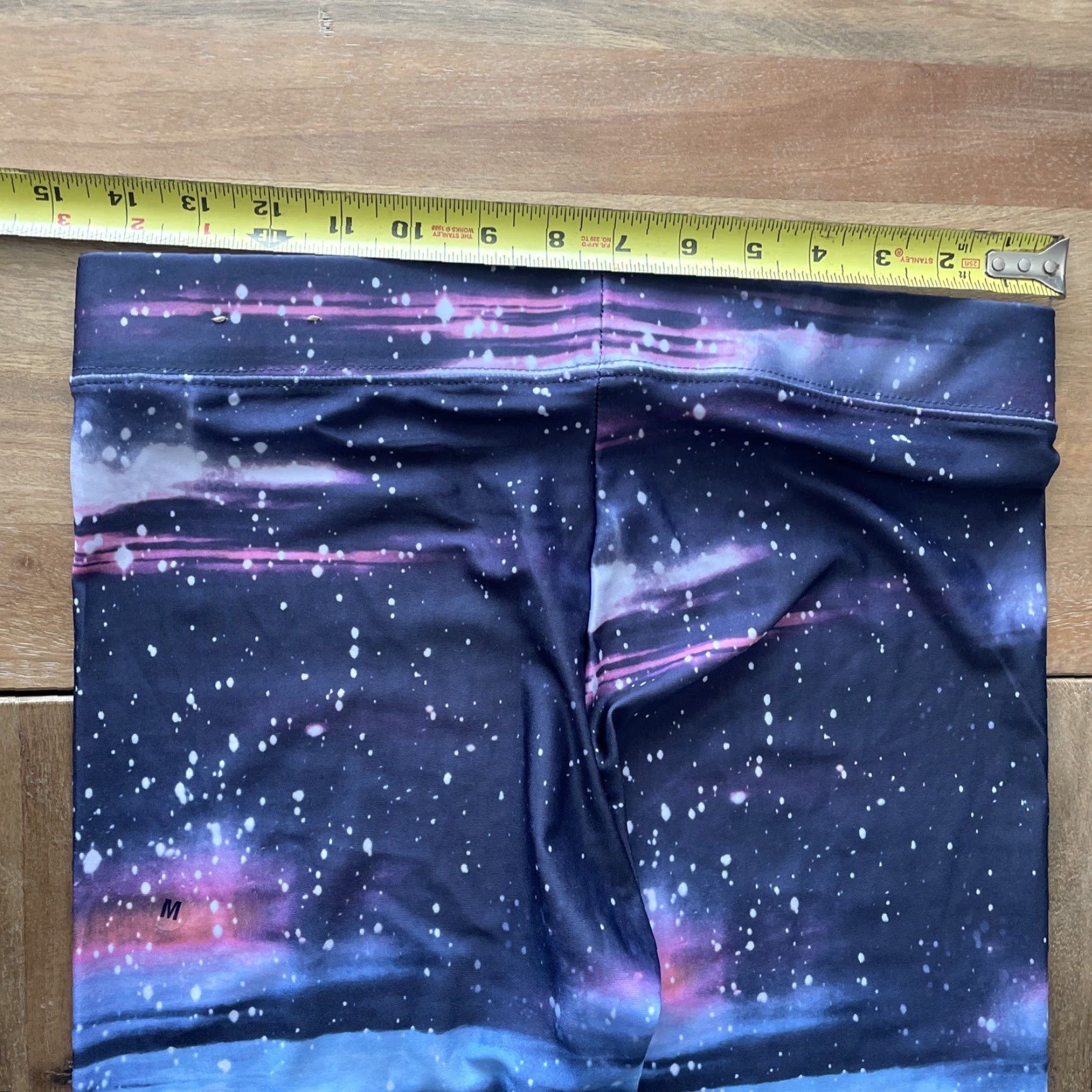 American Eagle Outfitters American Eagle Outfitters Leggings Photo Print Galaxy Space Hi-Rise M Multicolor Women Size 32" / US 10 / IT 46 - 6 Thumbnail