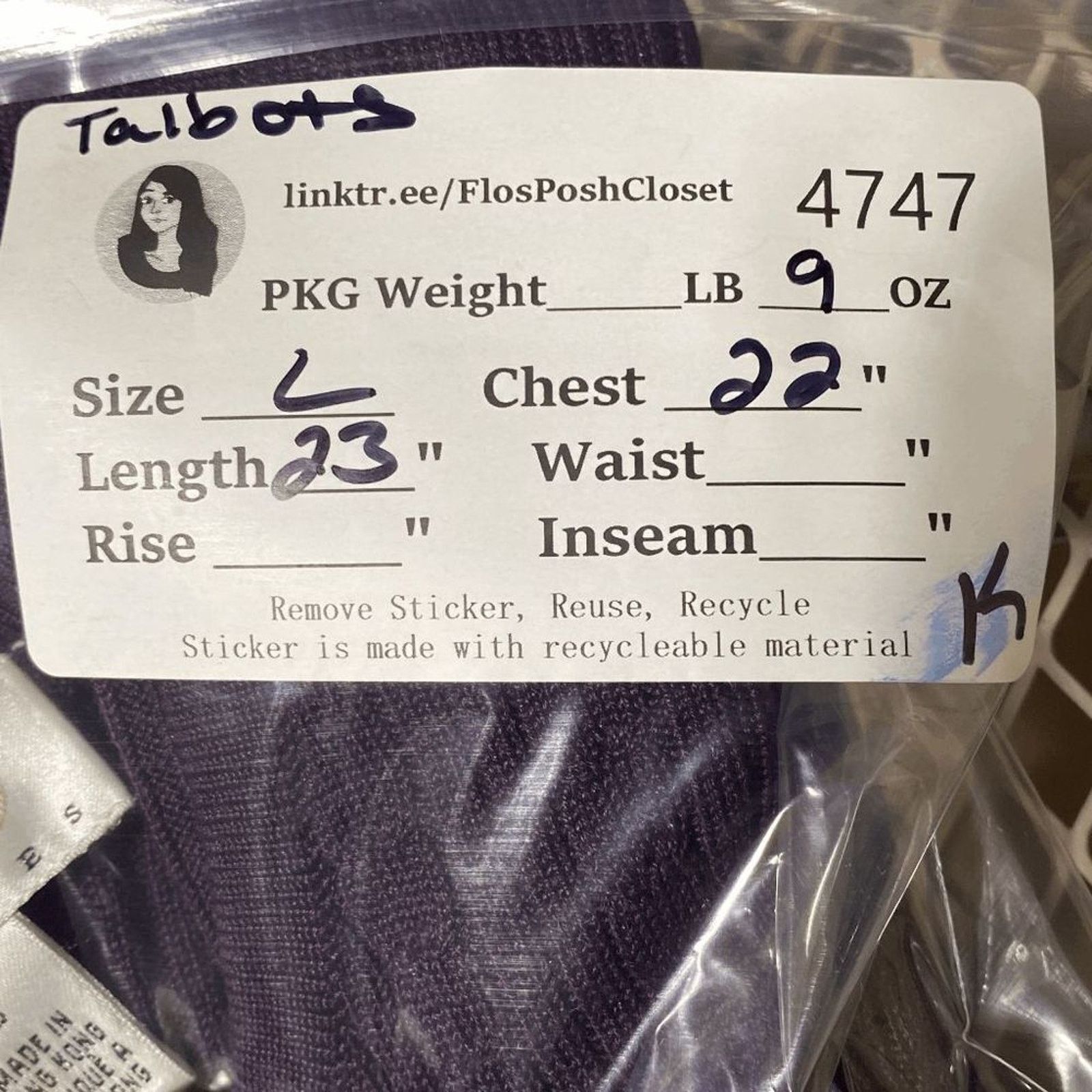 Robert Talbott Talbots Petite L Purple Silk Cable Knit Cardigan Sweater Size L / US 10 / IT 46 - 8 Thumbnail