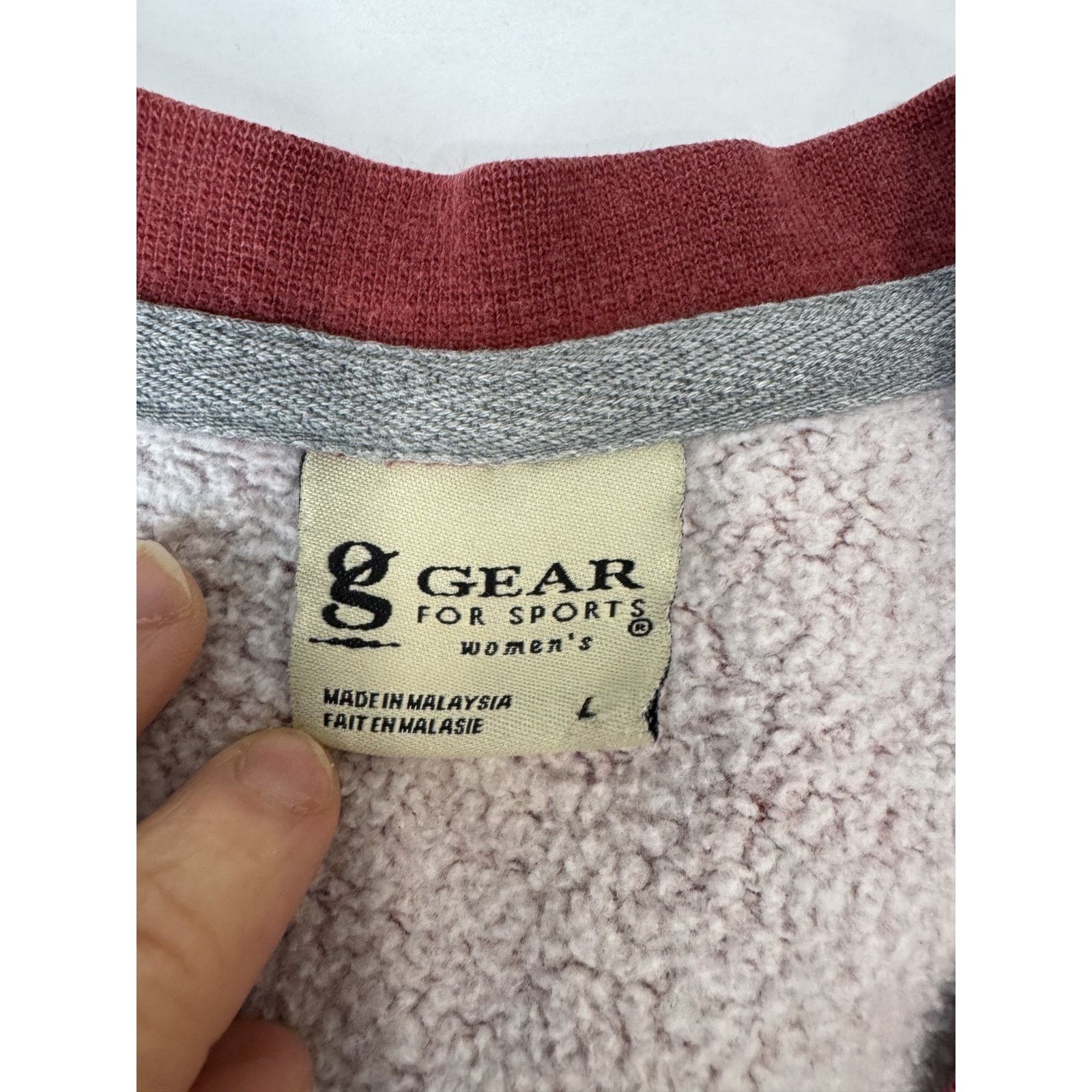 Gear for Sports Vintage Yale University Sweatshirt Women's Large Y2K Red Size US L / EU 52-54 / 3 - 4 Thumbnail