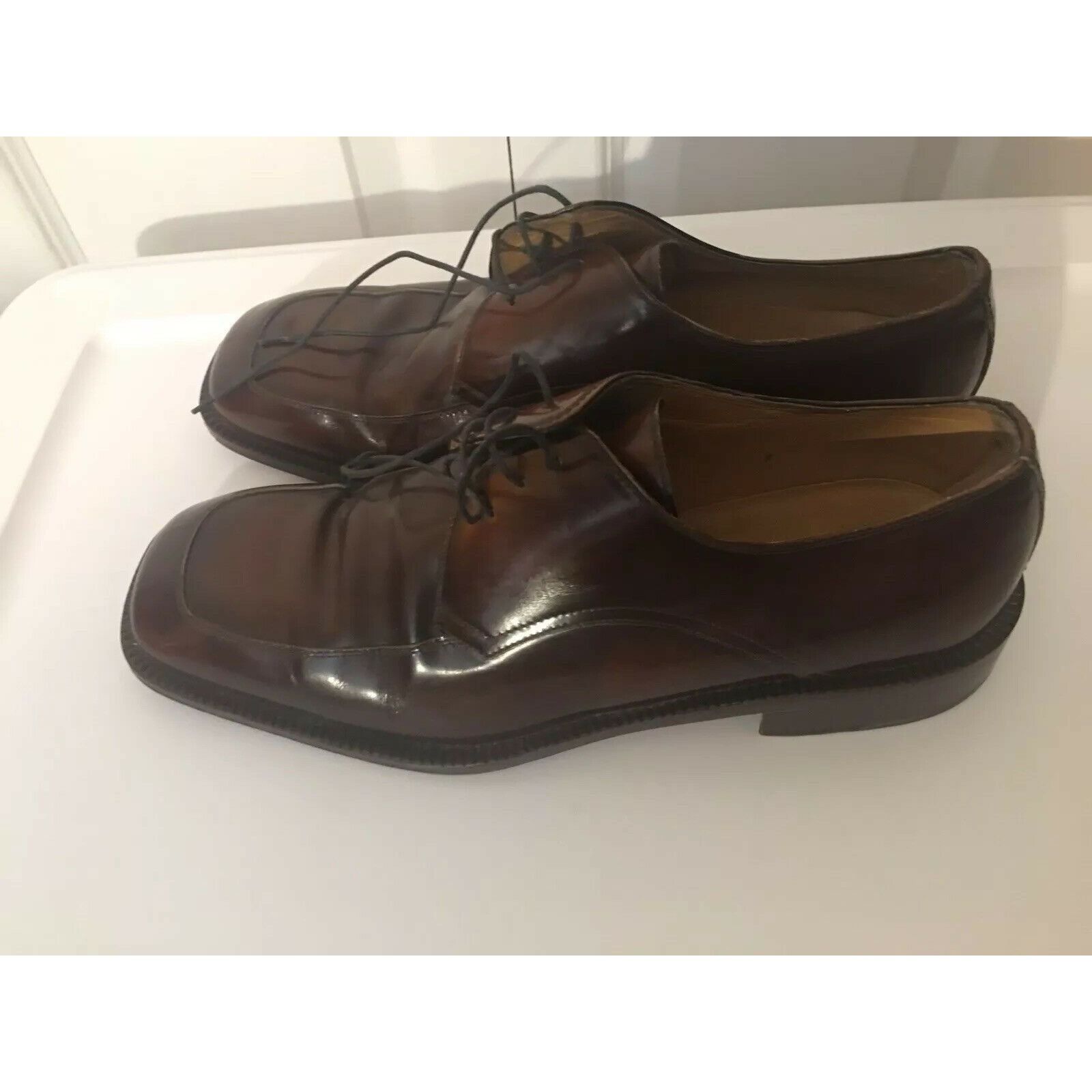 Other Herry Sax Men’s Sz 9.5 Shoes Brown Made In Italy Size US 9.5 / EU 42-43 - 6 Thumbnail