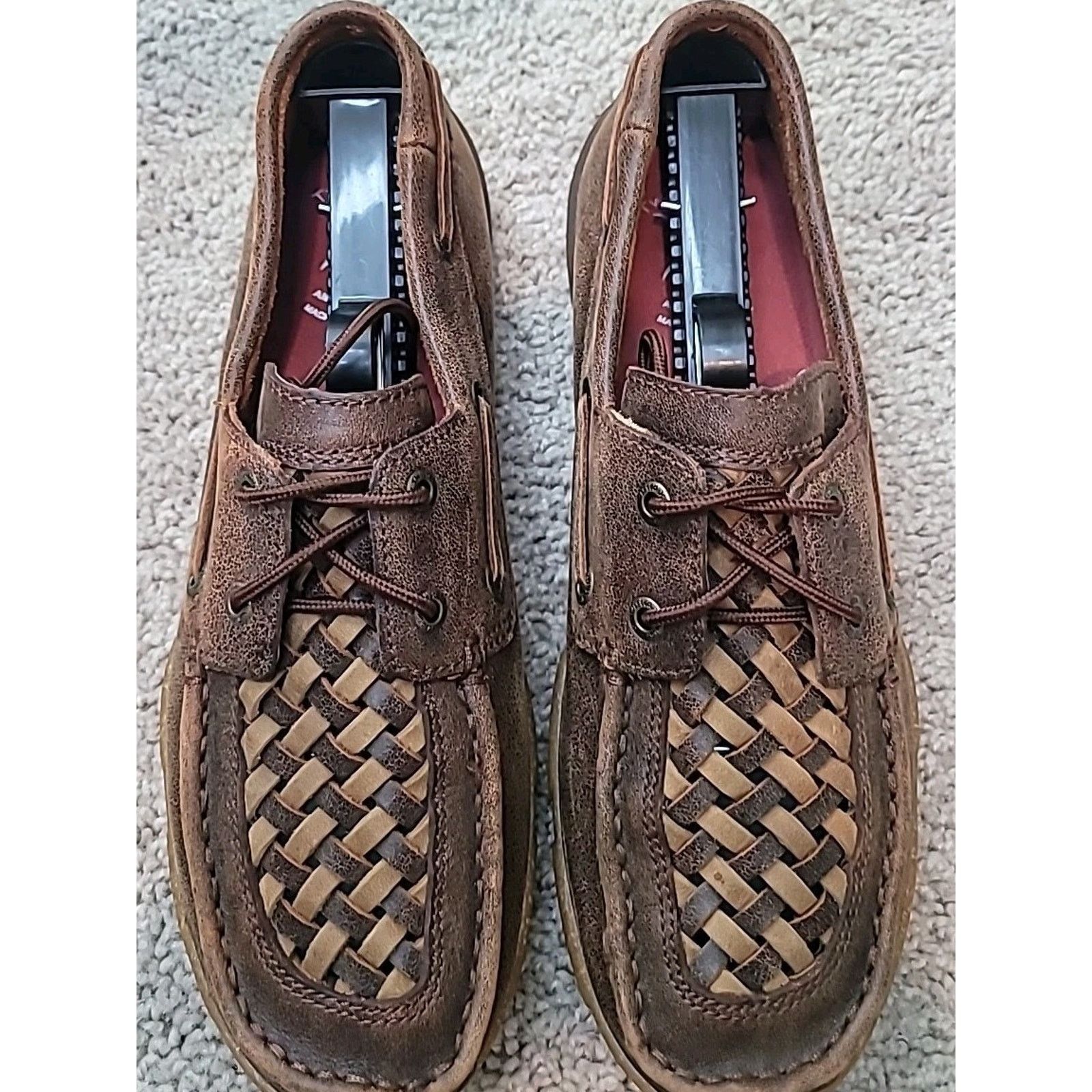 Twisted X Twisted X Women’s Driving Moc Shoes – Woven Moc Toe – Sz 9M Size US 9 / IT 39 - 3 Thumbnail