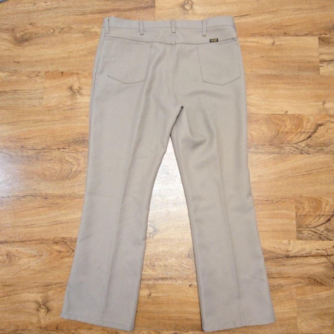 Wrangler Vintage Wrangler Mens 40x32 Pants Khaki Dress Pants 90s VTG Size US 40 / EU 56 - 5 Thumbnail