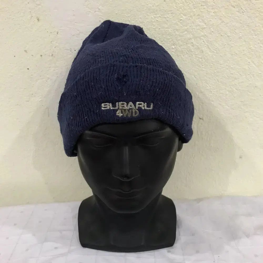 Vintage Subaru Plain Beanie Hat Size ONE SIZE - 2 Thumbnail