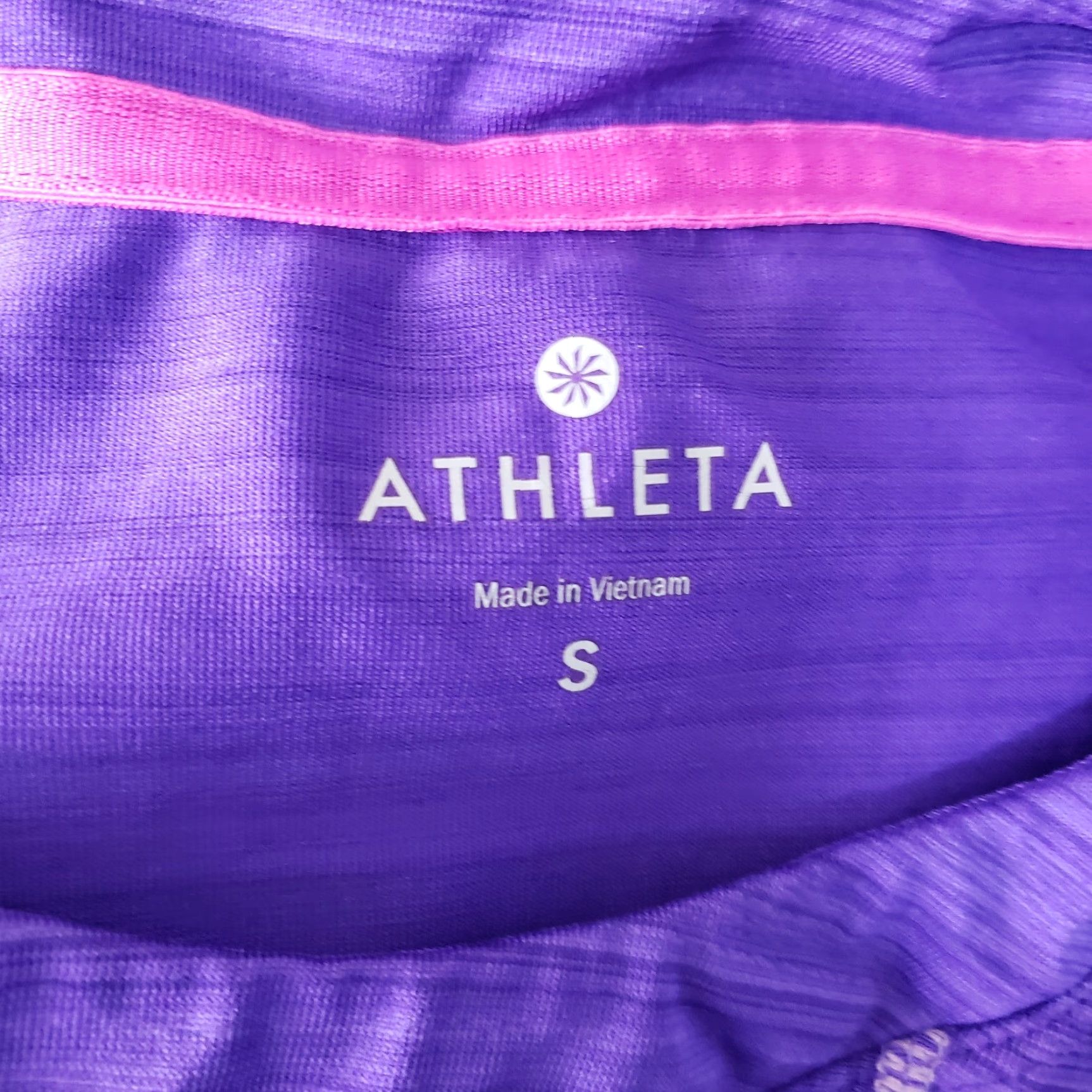 Athleta Athleta Womens Tank Top Sz S Purple Stripe Sleeveless 90% Polyester 10% Spandex Activewear Shirt Womens Size S / US 4 / IT 40 - 5 Thumbnail