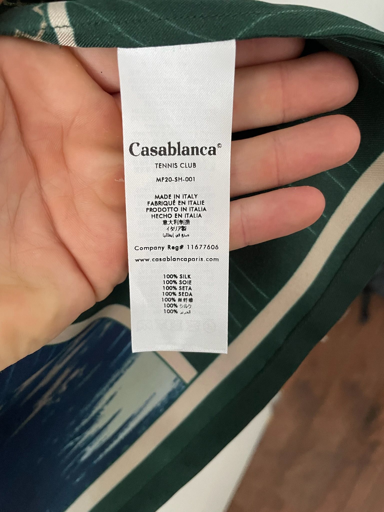 Casablanca Casablanca Silk Shirt Size US S / EU 44-46 / 1 - 8 Thumbnail