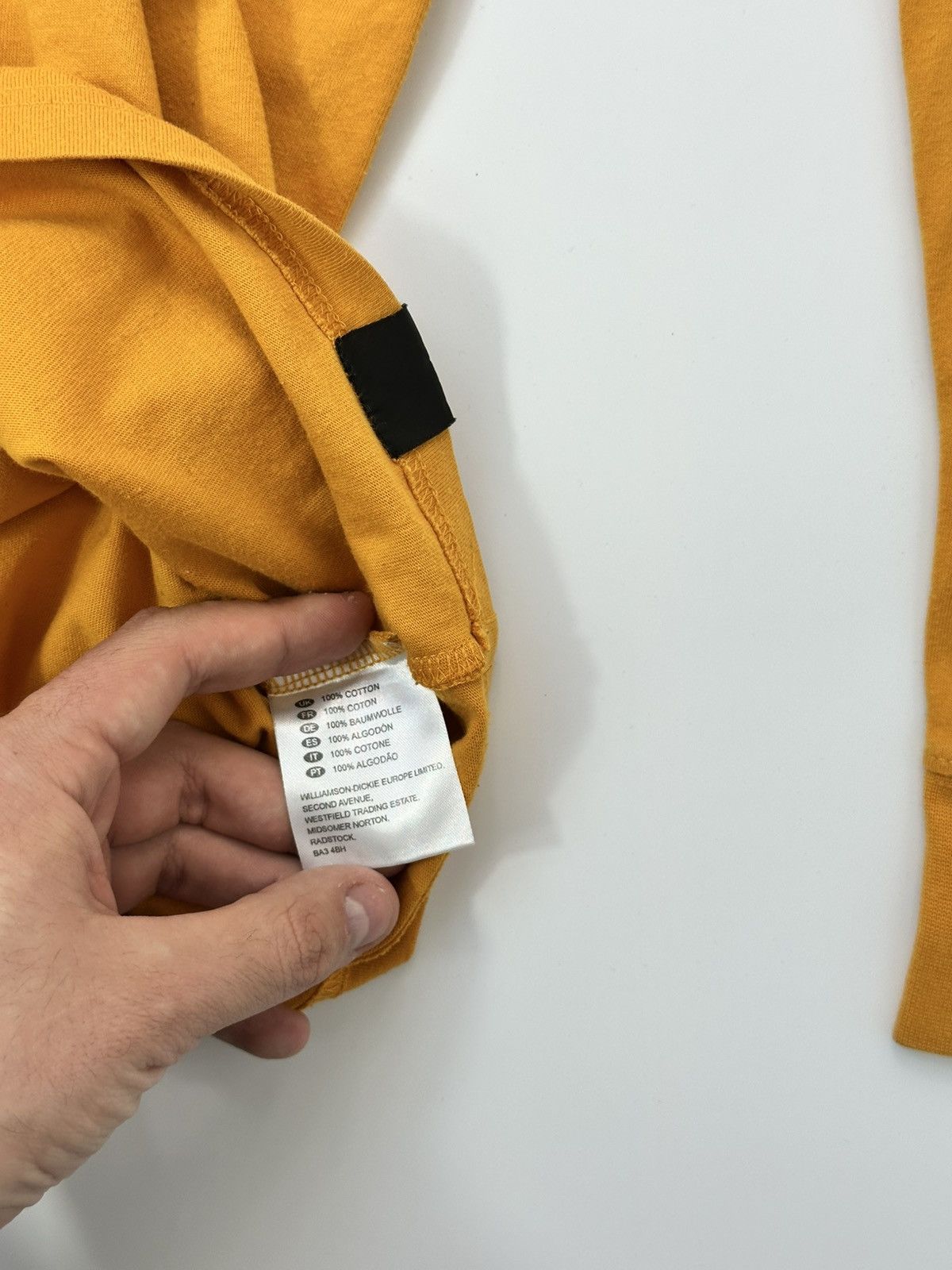 Dickies Dickies Long Sleeve Logo Men's Orange Size US L / EU 52-54 / 3 - 9 Thumbnail