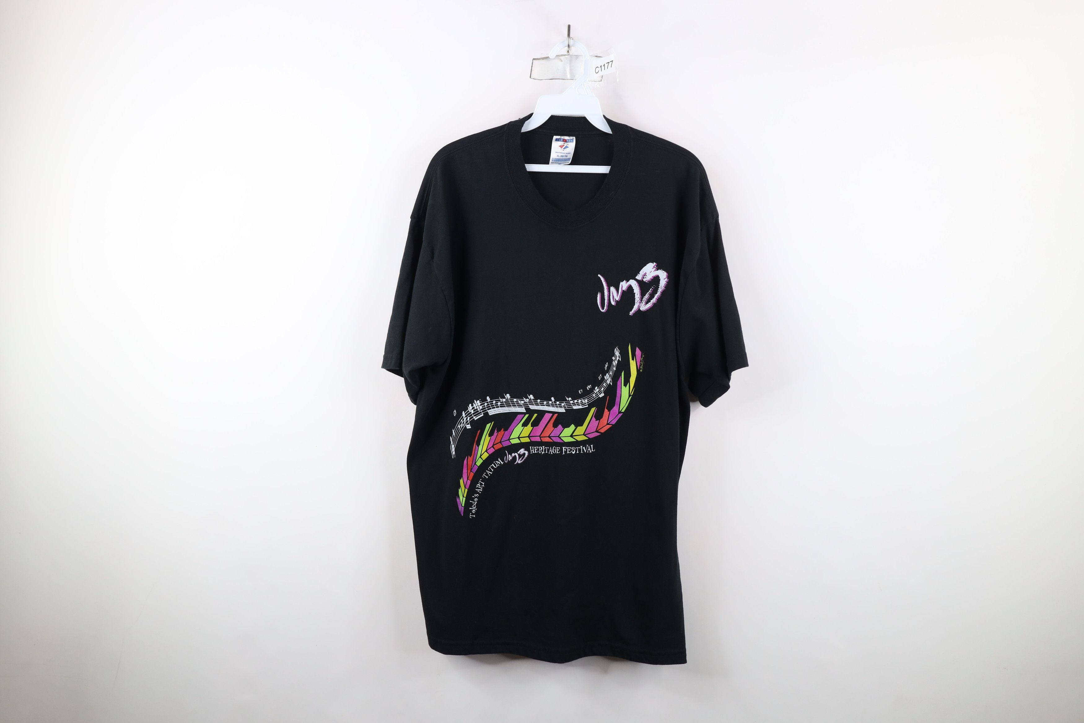 Vintage Vintage Y2K Streetwear Jazz Heritage Festival Music T-Shirt Size US XL / EU 56 / 4 - 1 Thumbnail