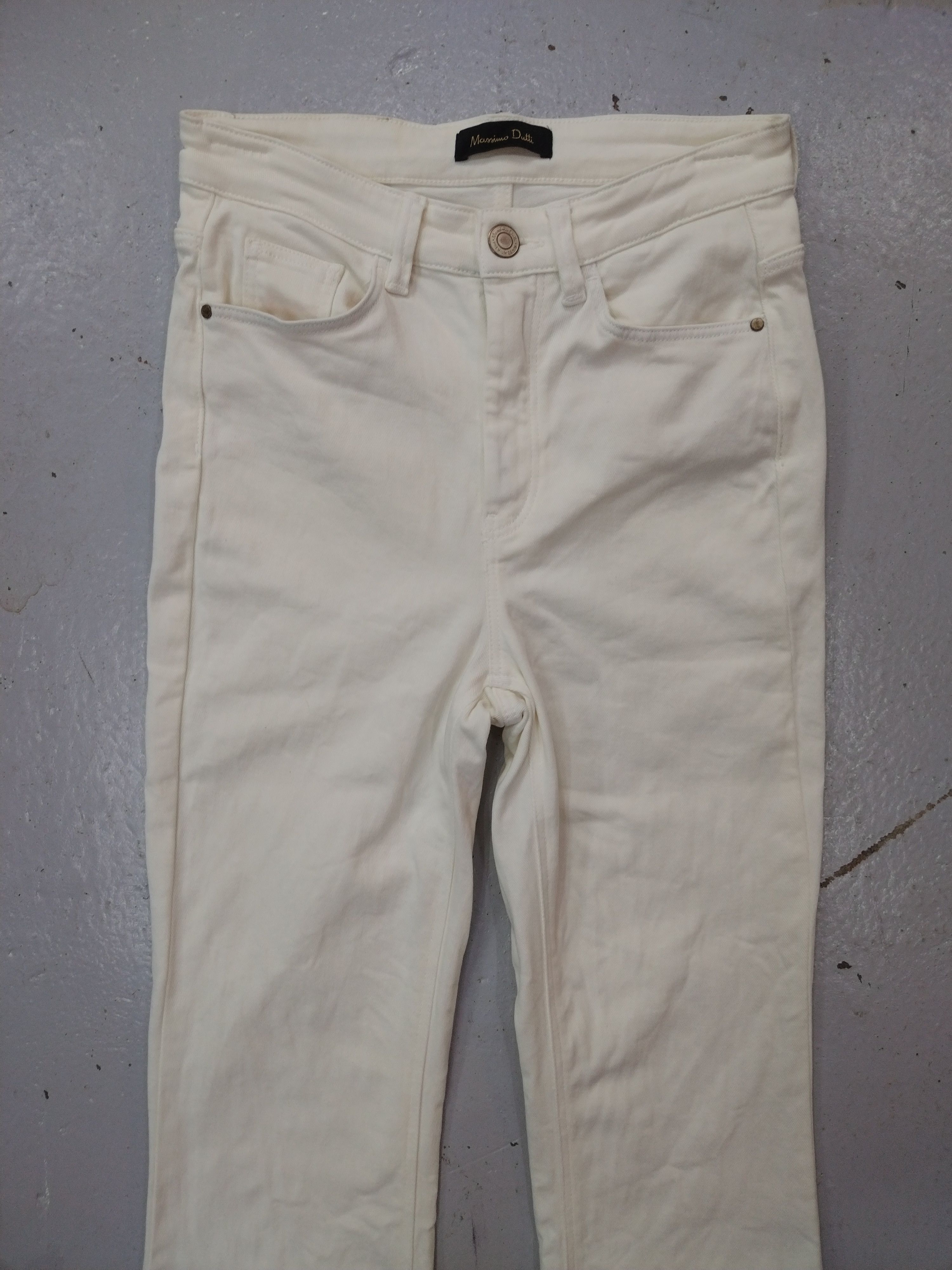 Massimo Dutti × Mossimo Flared boot cut mossimo dutti stretchable jeans denim Size 27" / US 4 / IT 40 - 10 Thumbnail