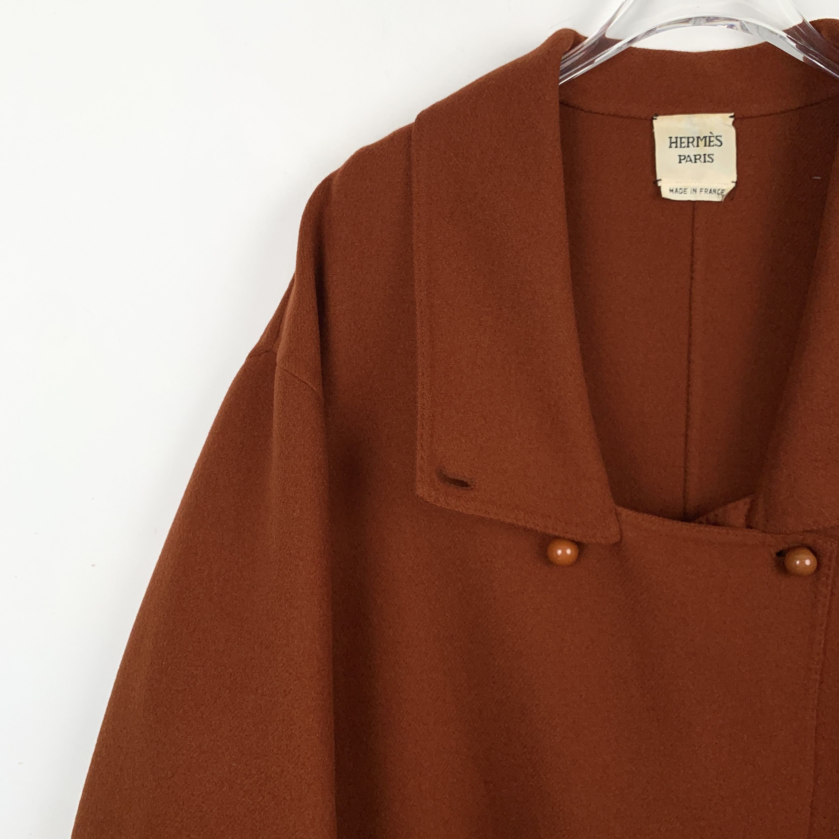 Hermes Hermes classic double-breasted cashmere coat Size XS / US 0-2 / IT 36-38 - 3 Thumbnail