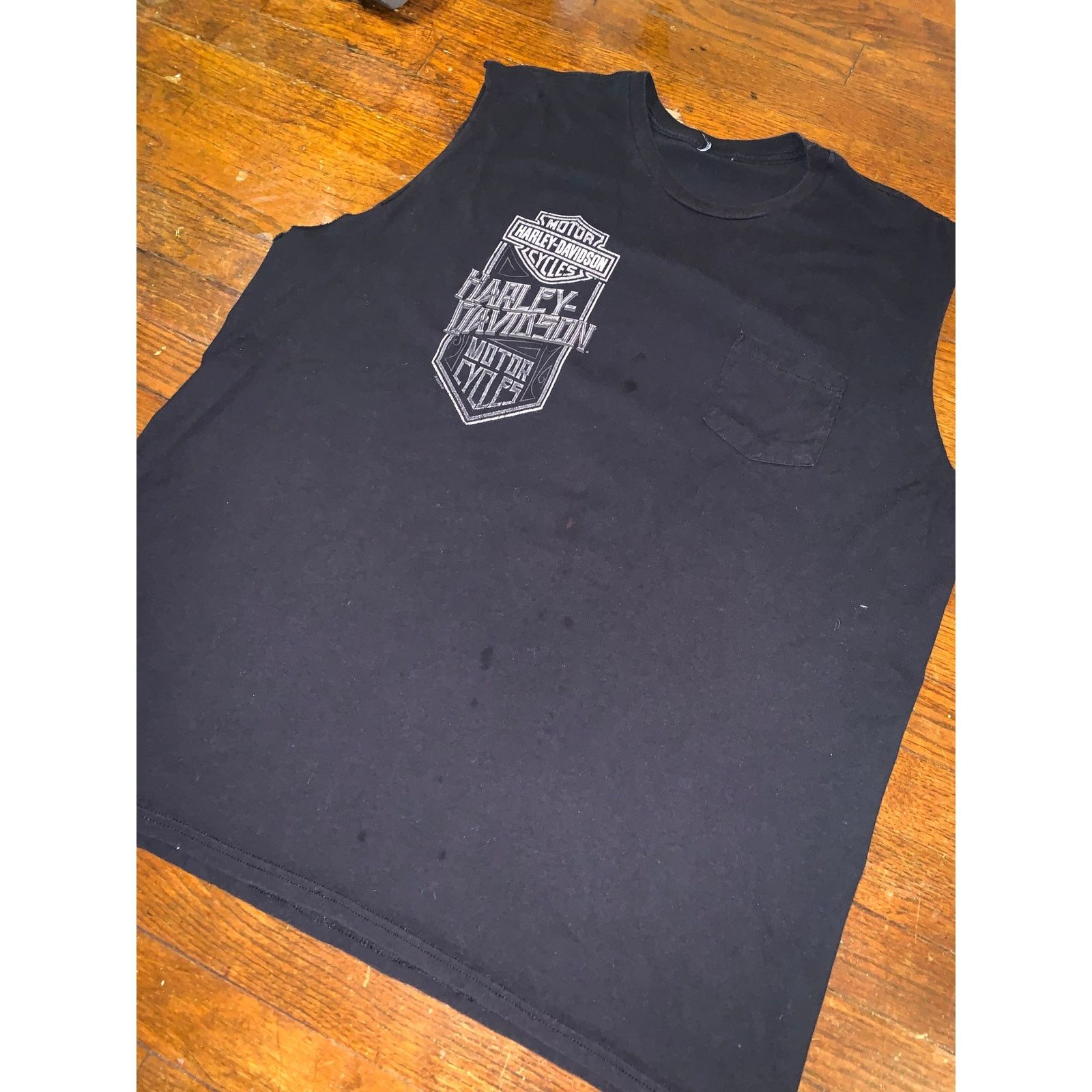 Harley Davidson Harley Davidson Panama City Beach Cut Off T Shirt XXL Black Size US XL / EU 56 / 4 - 7 Thumbnail