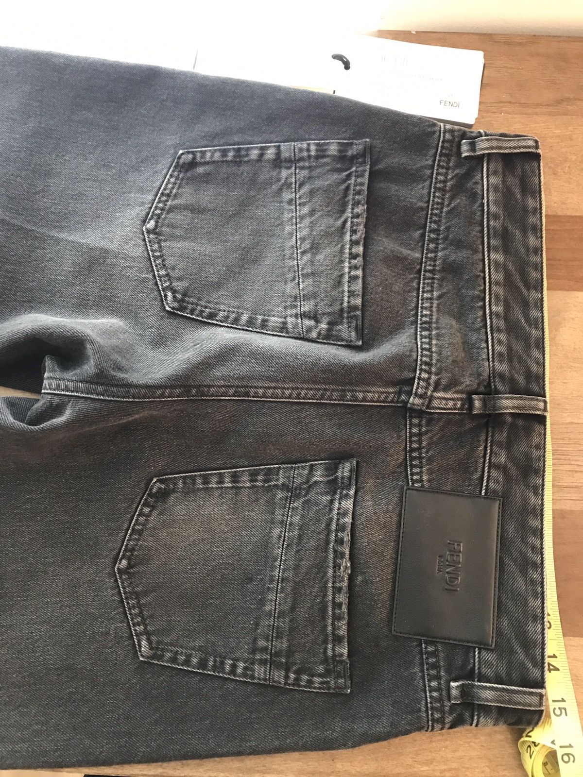 Fendi Fendi Nero Denim Size US 30 / EU 46 - 3 Thumbnail