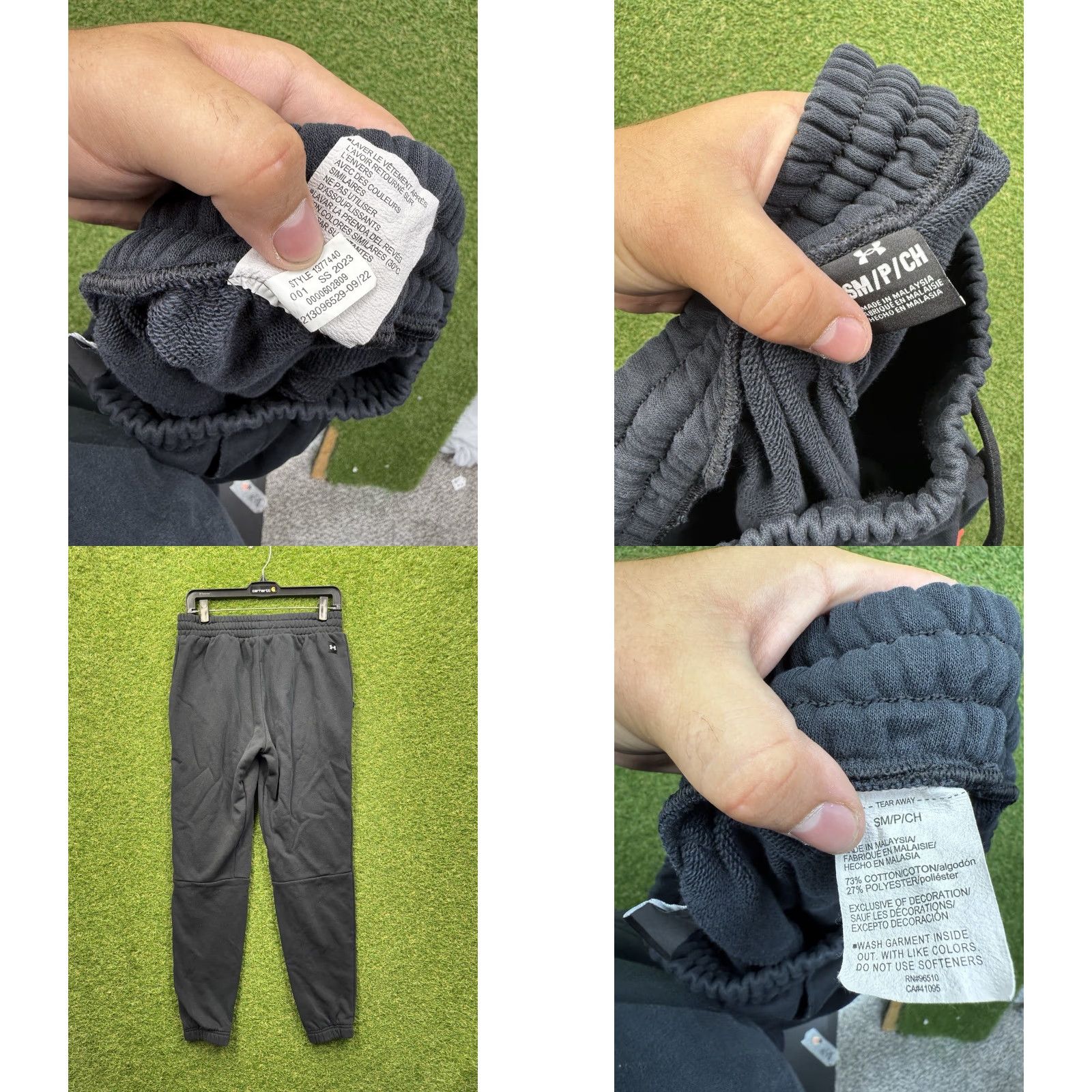 Under Armour Under Armour Project Rock Joggers Mens Small Veteran Day Leave Your Legacy Size US 29 - 8 Thumbnail