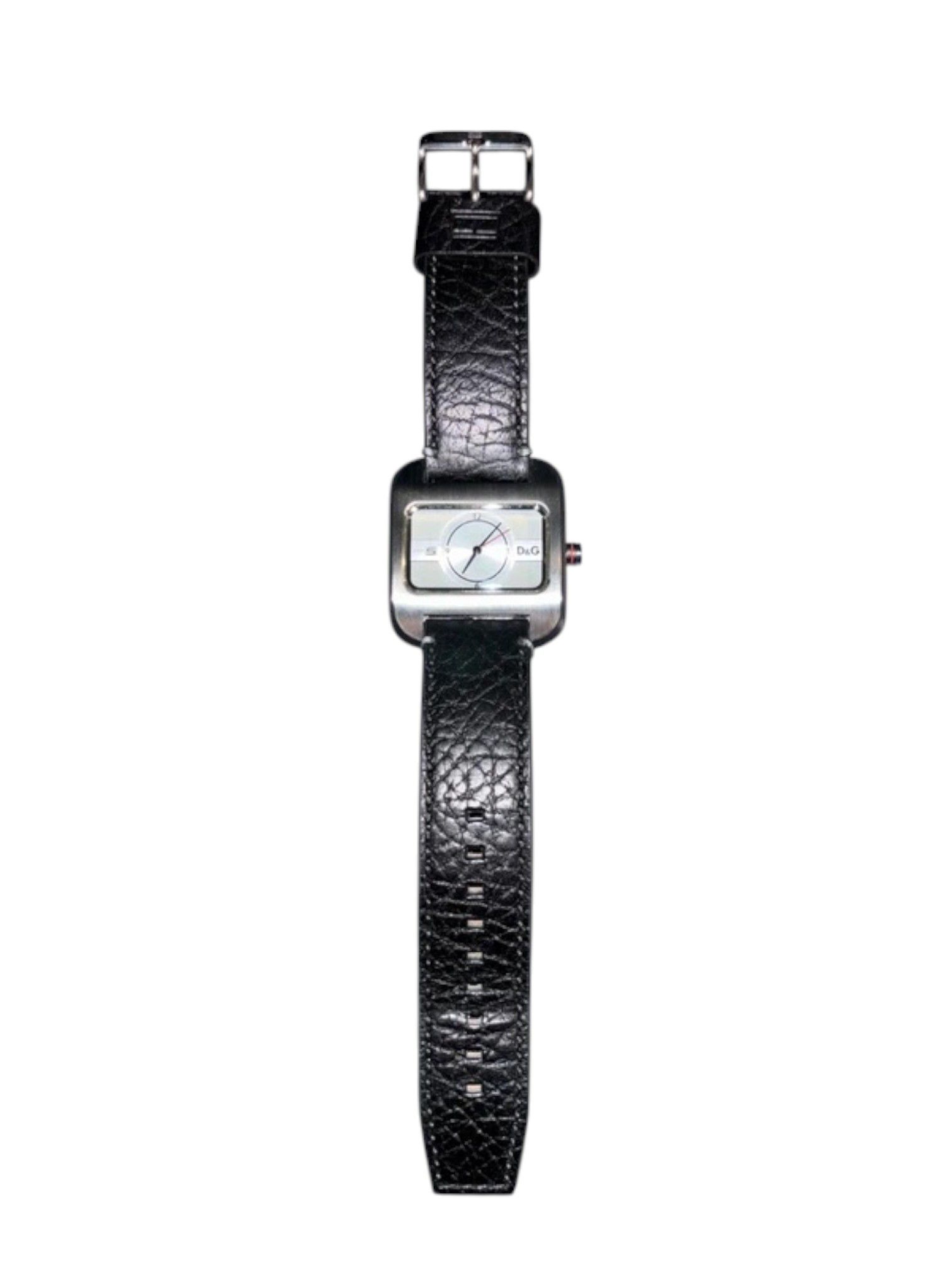 Dolce & Gabbana D&G Time Square Dial Watch + Extra Stainless Steel Bracelet Size ONE SIZE - 10 Thumbnail
