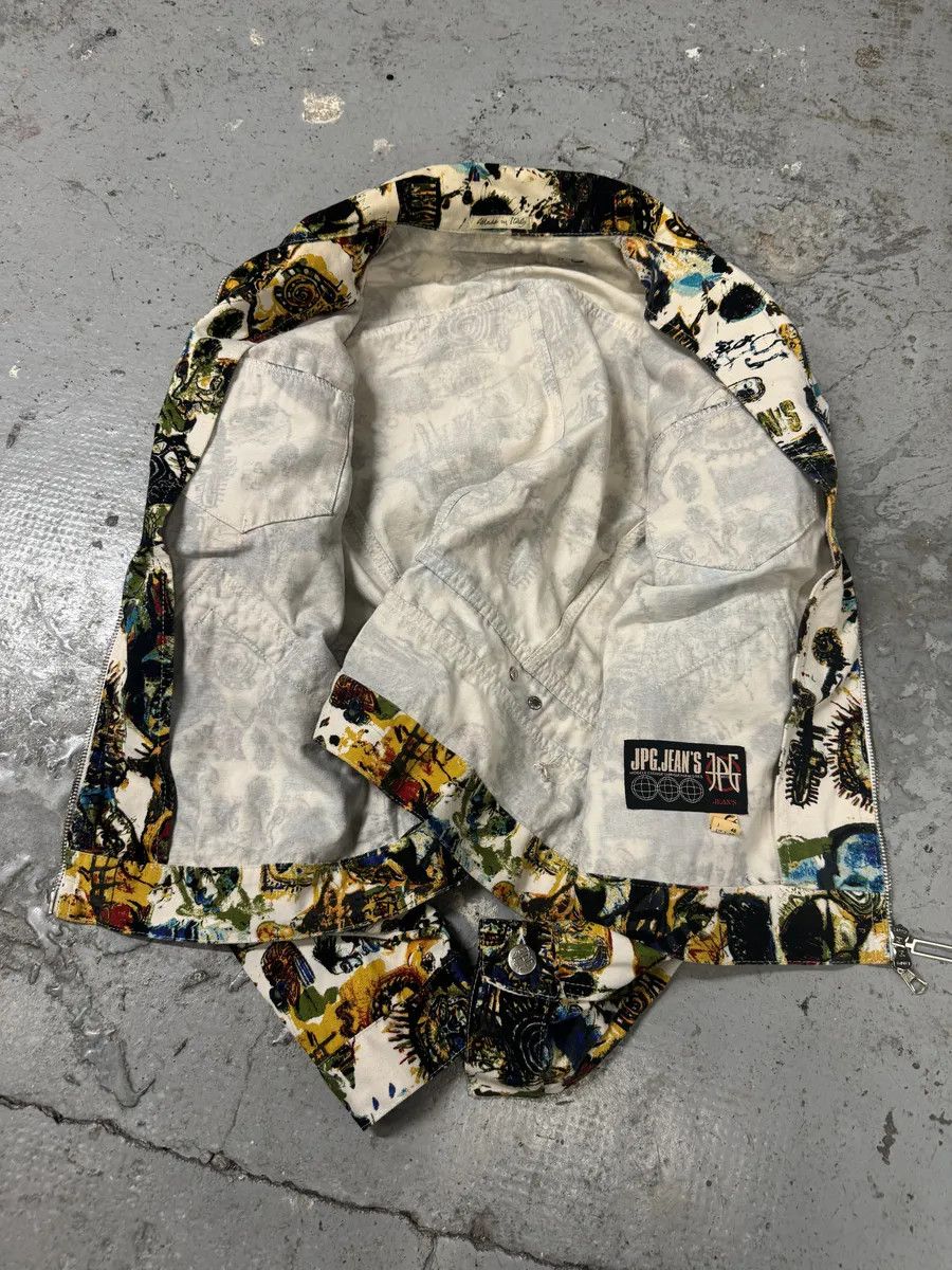 Jean Paul Gaultier SS2000 Jean Paul Gaultier Basquiat Zip-up Coach Jacket Size XS / US 0-2 / IT 36-38 - 7 Thumbnail