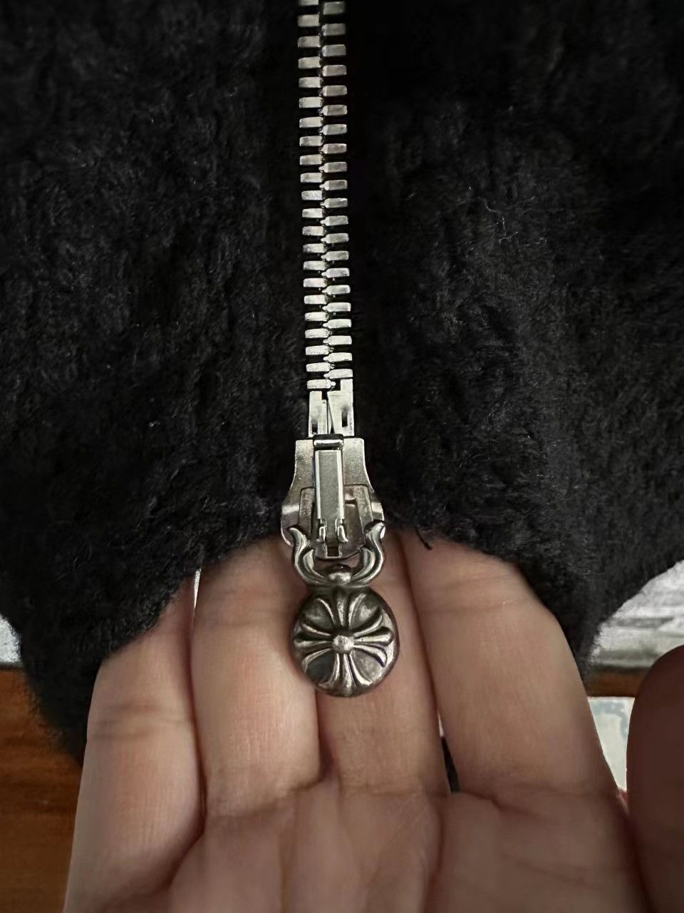 Chrome Hearts Chrome Hearts Cashmere Hoodie Black S Size US S / EU 44-46 / 1 - 5 Thumbnail
