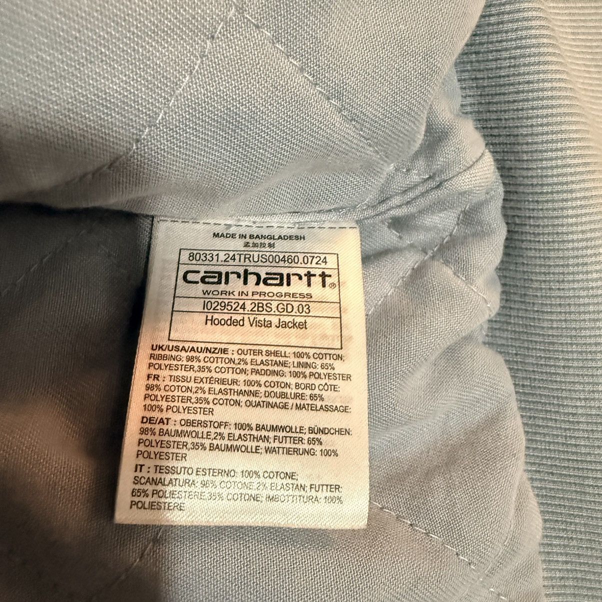 Carhartt Wip Carhartt Work in Progress Hooded Vista Jacket in Dusty Ice Size US L / EU 52-54 / 3 - 6 Thumbnail