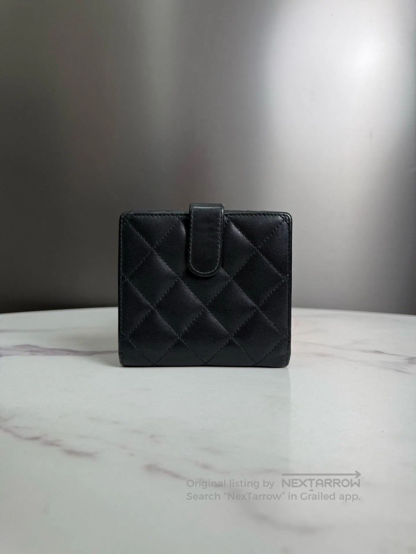 Chanel Chanel Quilted Wallet Pink Interior. Size ONE SIZE - 3 Thumbnail