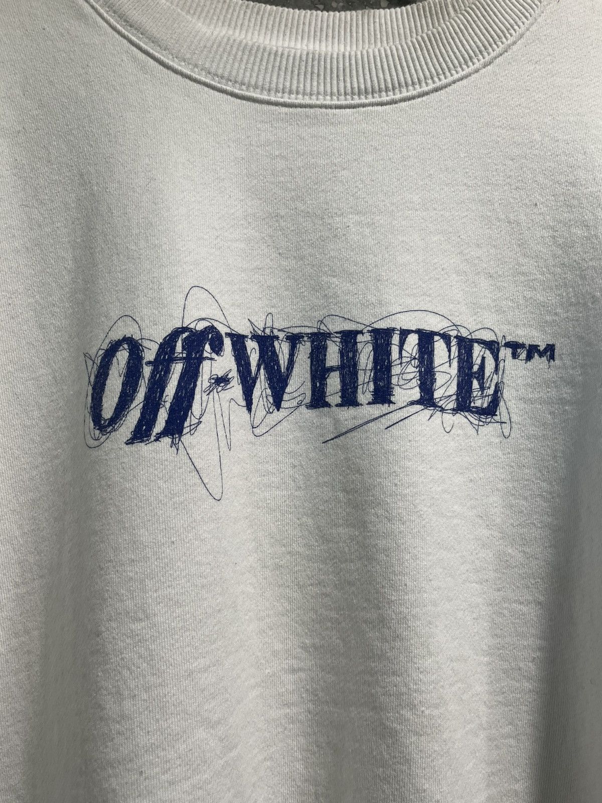 Off-White OFF-WHITE SCRIBBLED LOGO SHIRT Size US S / EU 44-46 / 1 - 2 Thumbnail