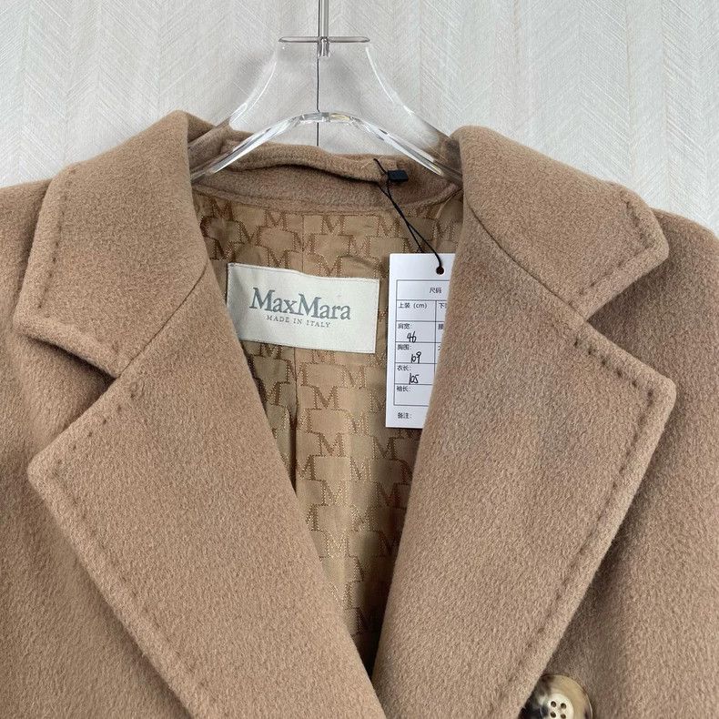 Max Mara Max Mara 101 801 Camel Classic Coat Size S / US 4 / IT 40 - 2 Thumbnail