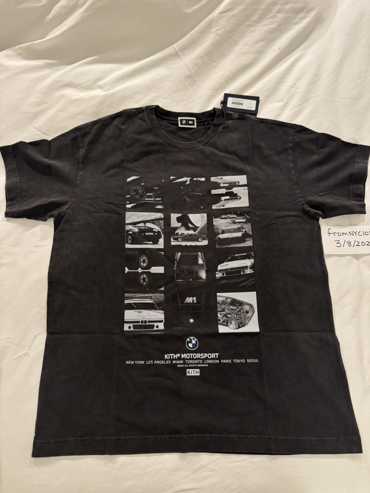 BMW × Kith KITH BMW Motorsports tee Size US L / EU 52-54 / 3 - 2 Thumbnail