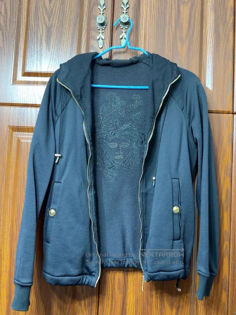 Versace Versace Black zippered jacket Size US XS / EU 42 / 0 - 1 Thumbnail