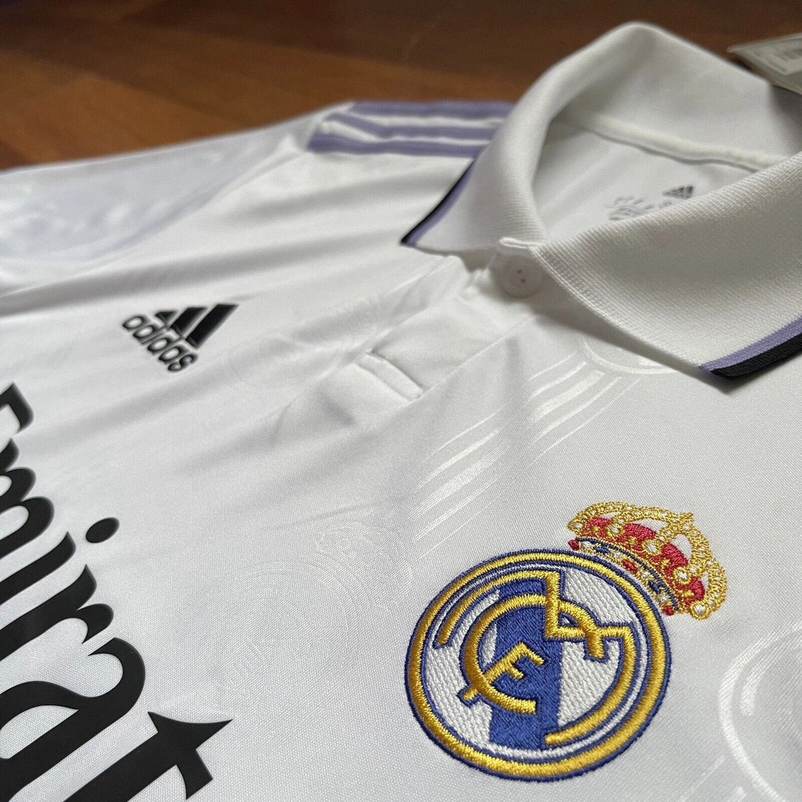 Adidas REAL MADRID ADIDAS 2022/2023 FOOTBALL HOME JERSEY #20 VINI Size US S / EU 44-46 / 1 - 5 Thumbnail