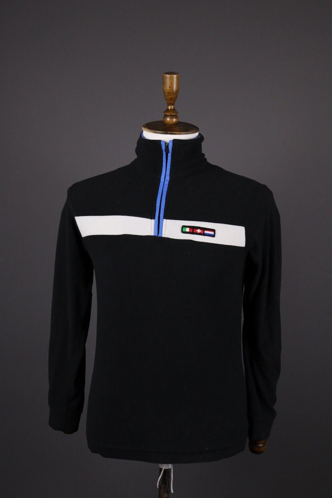 Designer F. Lli Campagnolo Boys Black Zip Sweater Size 14 year / 164 Size US XXS / EU 40 - 1 Thumbnail