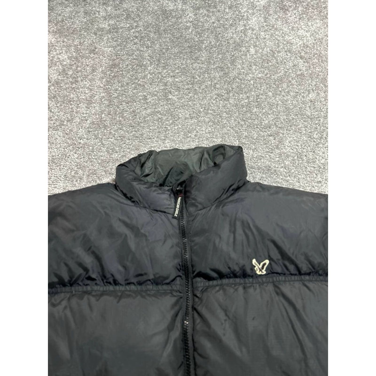 American Eagle Outfitters VINTAGE American Eagle Outfitters Puffer Vest Mens L Black Logo Down Nylon Full Zip Size US L / EU 52-54 / 3 - 3 Thumbnail