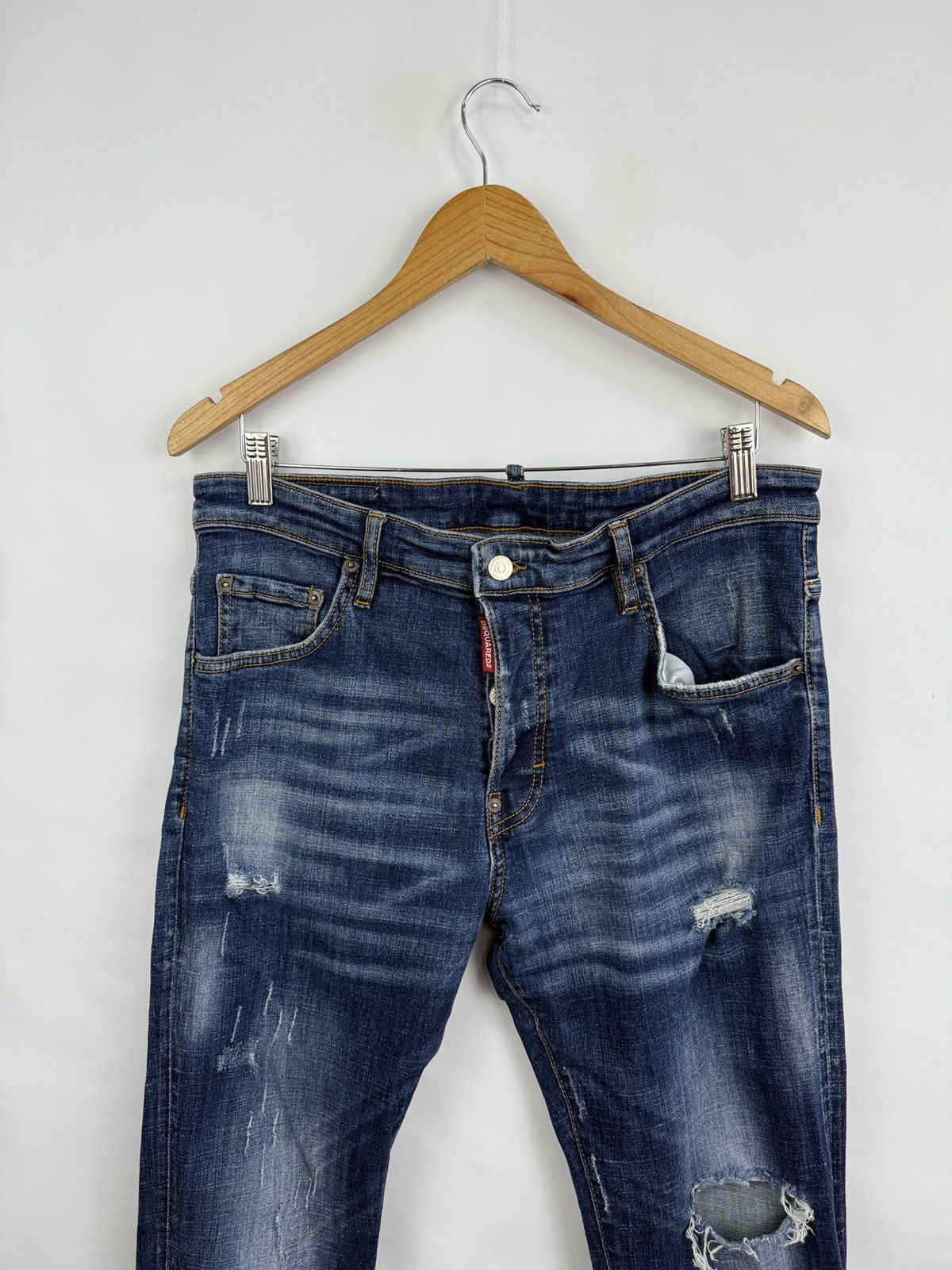 Dsquared2 🇮🇹 Dsquared2 Caten Twins Jeans Made In Italy Y2K Rare Retro Size US 34 / EU 50 - 8 Thumbnail