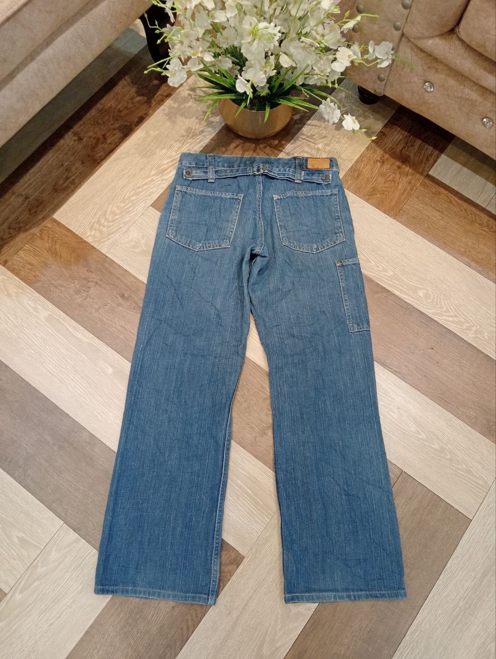 Margaret Howell MARGARET HOWELL X EDWIN BUCKLE BACK JEANS - SIZE 27 Size 27" / US 4 / IT 40 - 1 Thumbnail