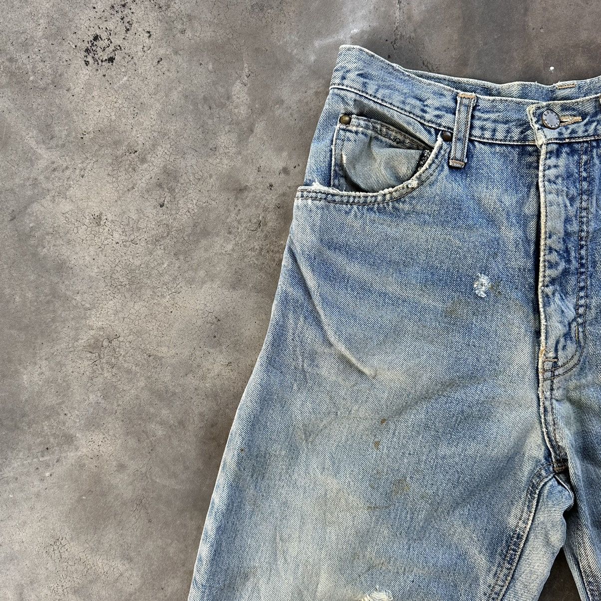 Edwin W28🔥Vintage Edwin Distressed Faded Rusty Denim Jean Pant Size US 28 / EU 44 - 4 Thumbnail