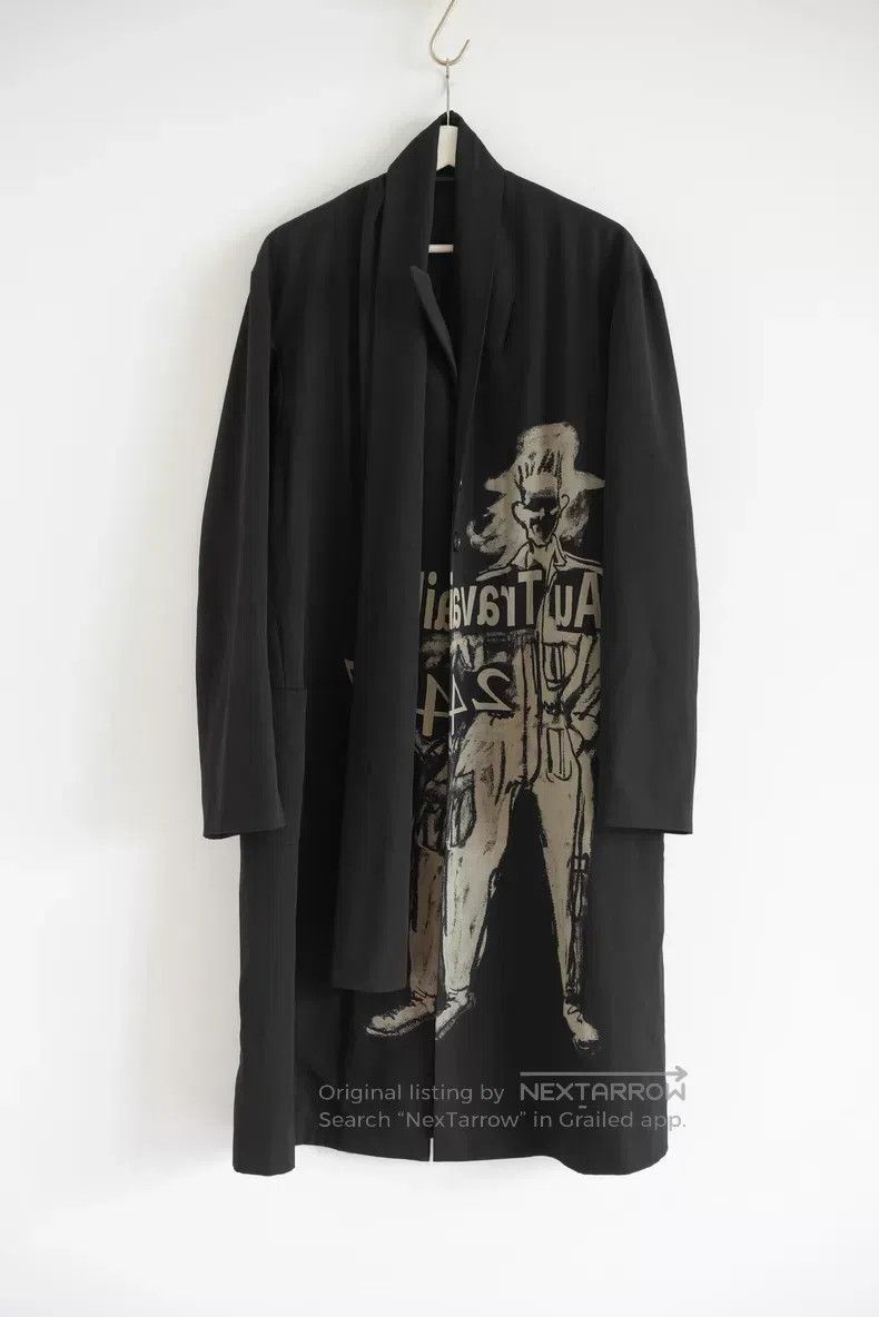 Yohji Yamamoto Yohji Yamamoto 17aw Worker Discharge Scarf coat Size US M / EU 48-50 / 2 - 1 Thumbnail