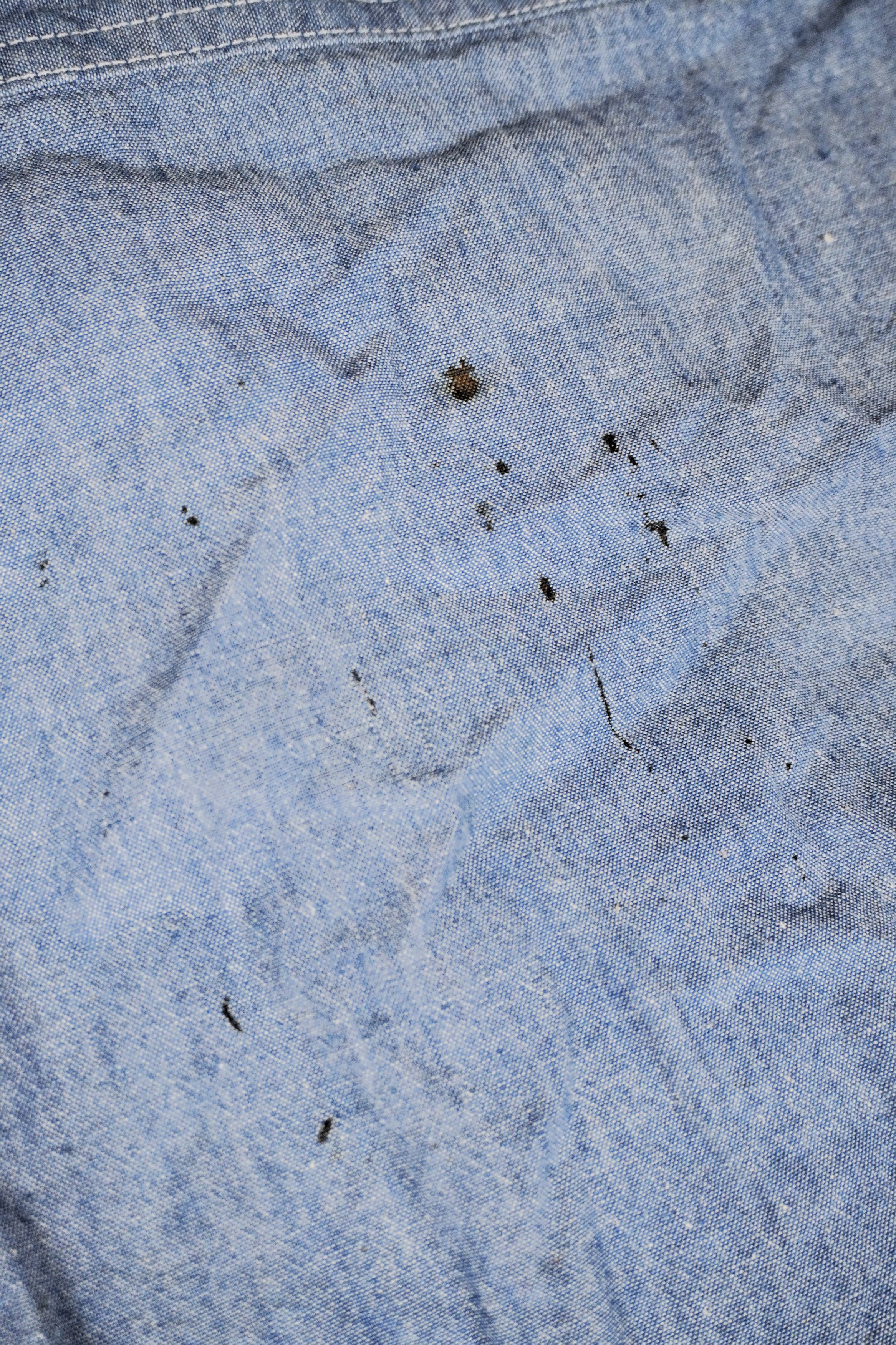 Edwin Vtg Edwin Dungarees Chambray Long Sleeve Double Lot 5041 Size US L / EU 52-54 / 3 - 8 Thumbnail