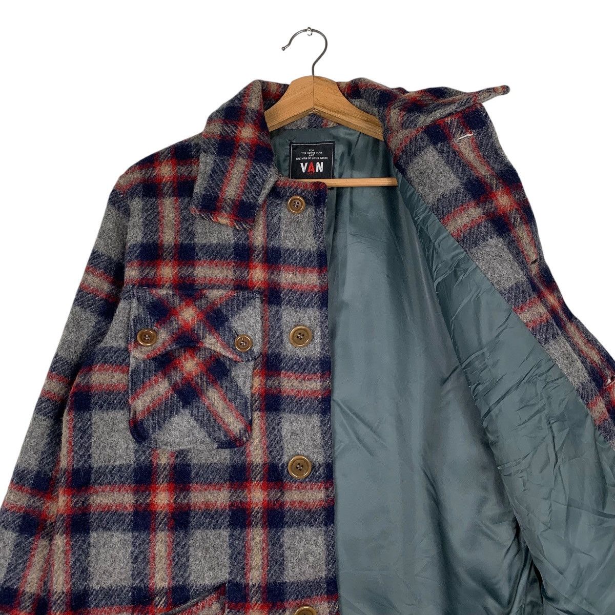 Japanese Brand Van Tartan Jacket Size US L / EU 52-54 / 3 - 10 Thumbnail