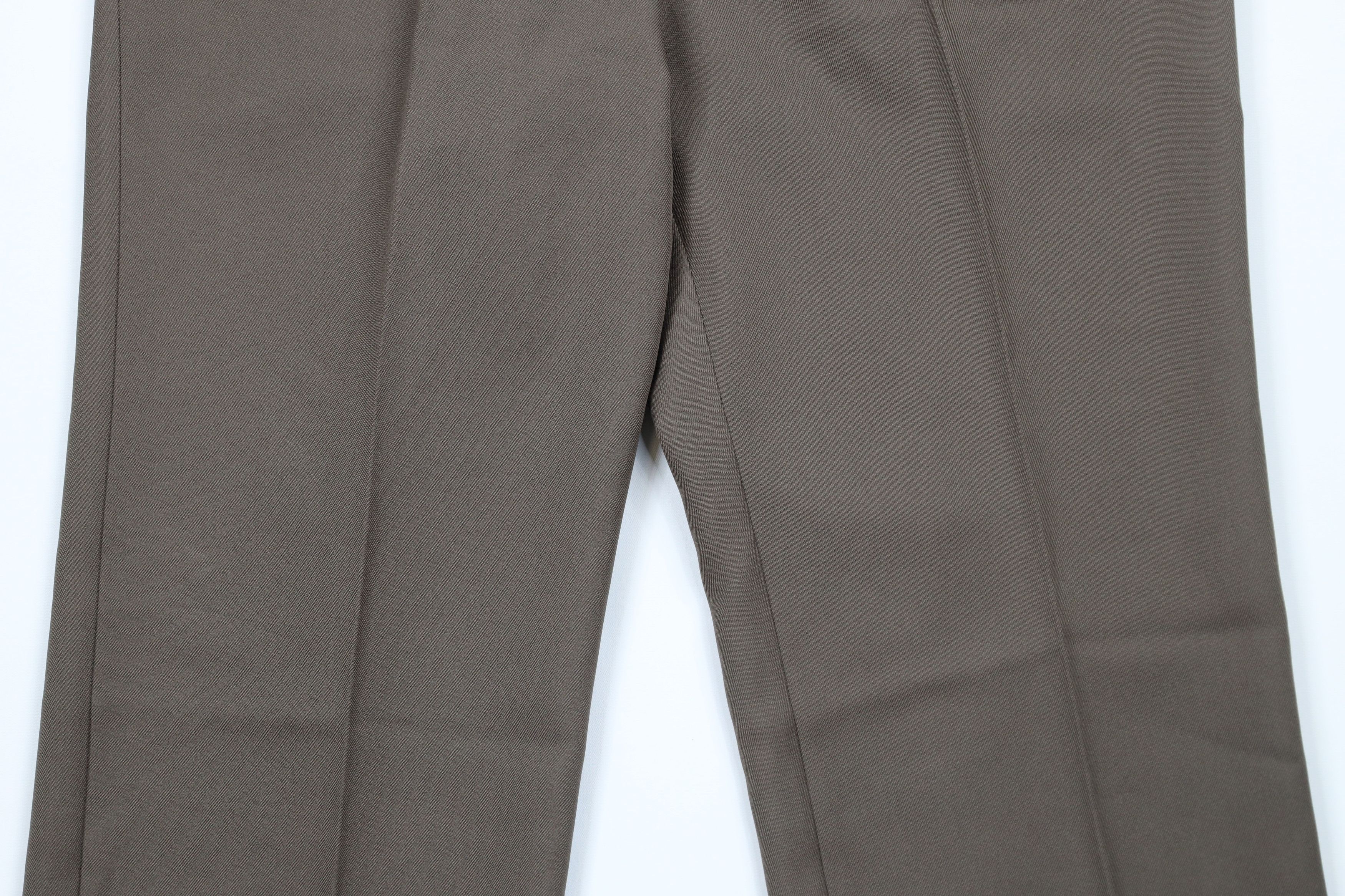 Vintage Vintage 90s Streetwear Flared Wide Leg Chino Pants Brown Size US 38 / EU 54 - 3 Thumbnail