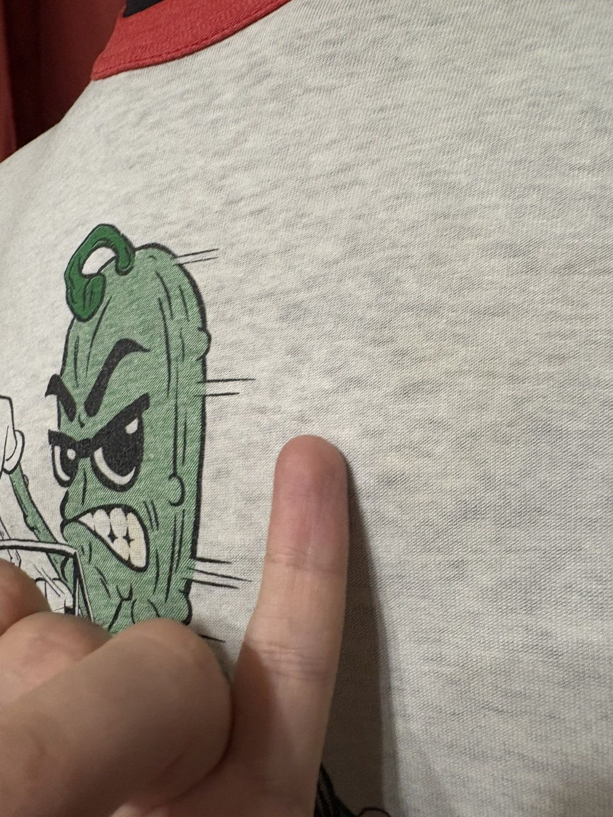 Band Tees Vintage Skankin’ Pickle Ringer Tee 90’s Punk Ska Band Tee Size US XL / EU 56 / 4 - 3 Thumbnail