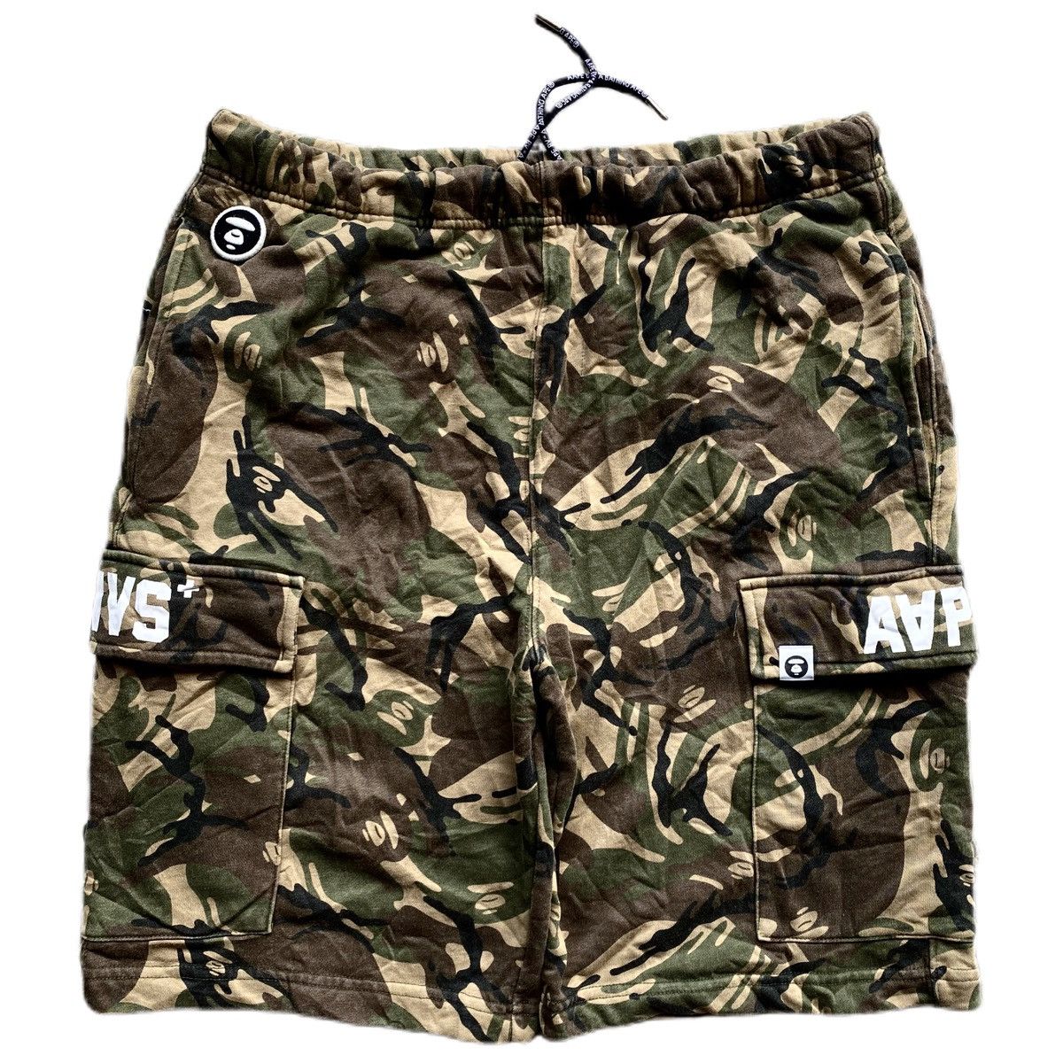 Aape × Bape Aape by A Bathing Ape Sweat Shorts Size US 32 / EU 48 - 4 Thumbnail