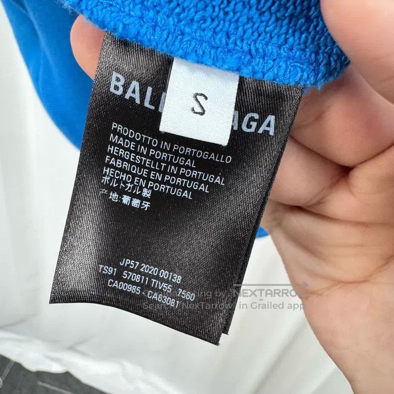 Balenciaga Balenciaga Printed Letter Hoodie Size US S / EU 44-46 / 1 - 6 Thumbnail