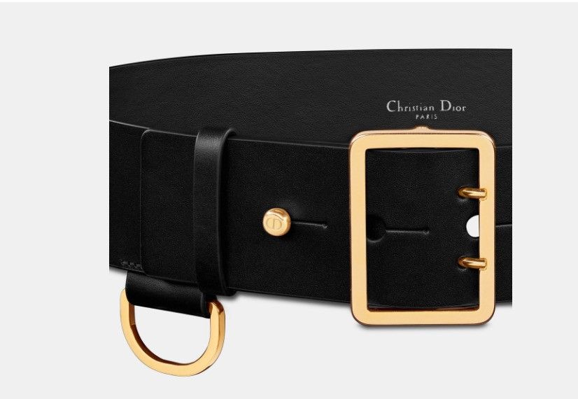 Dior o1w1db10425 B0453UB Size: OS / Punk Belt in Black Size ONE SIZE - 4 Thumbnail