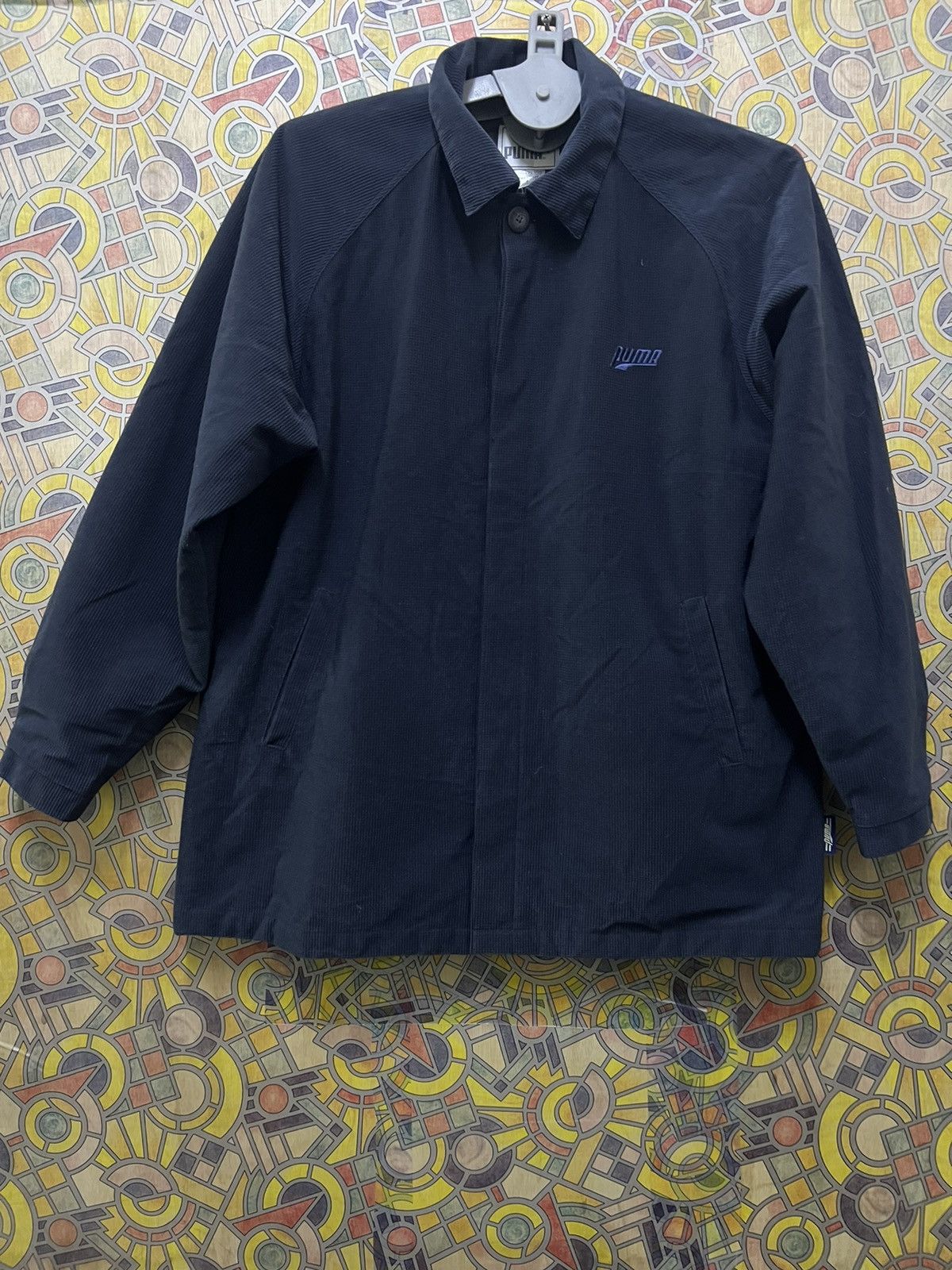 Japanese Brand × Puma VINTAGE BLUE NAVY PUMA VERY RERA JACKET. (CJ8) Size US XL / EU 56 / 4 - 1 Thumbnail