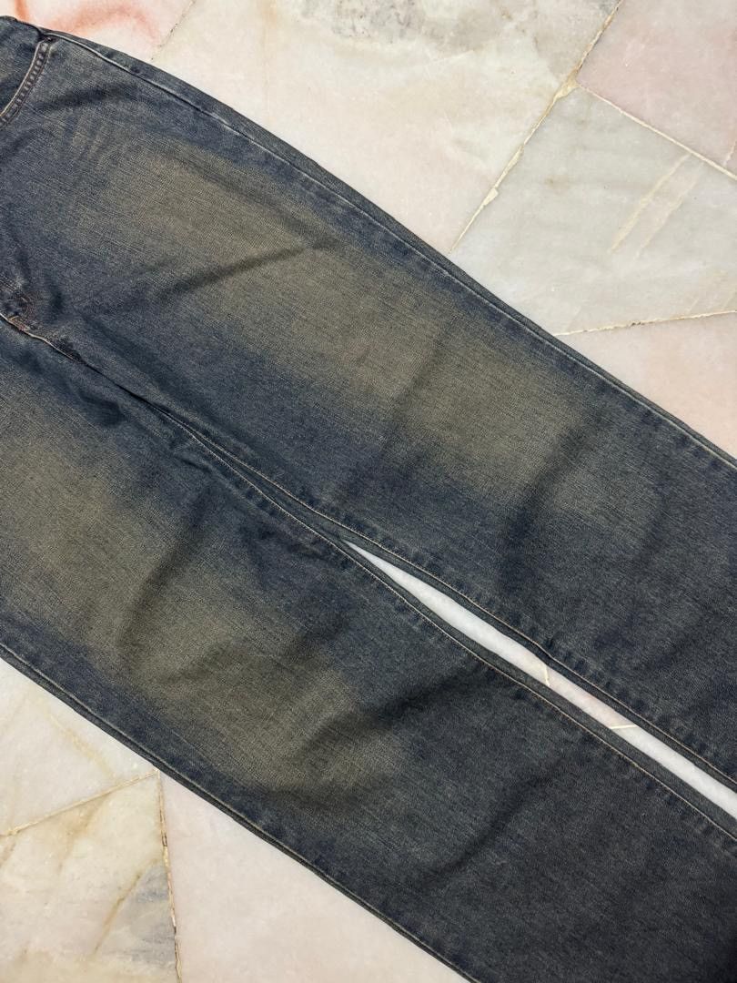 Edwin 💥BAGGY💥EDWIN RUSTY SICK MUD WASH BAGGY STYLE 90s DARK DENIM Size US 30 / EU 46 - 6 Thumbnail