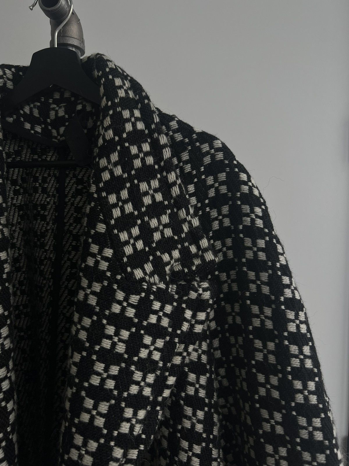 Haider Ackermann AW13 Oversized Chevron Coat Size M / US 6-8 / IT 42-44 - 2 Thumbnail