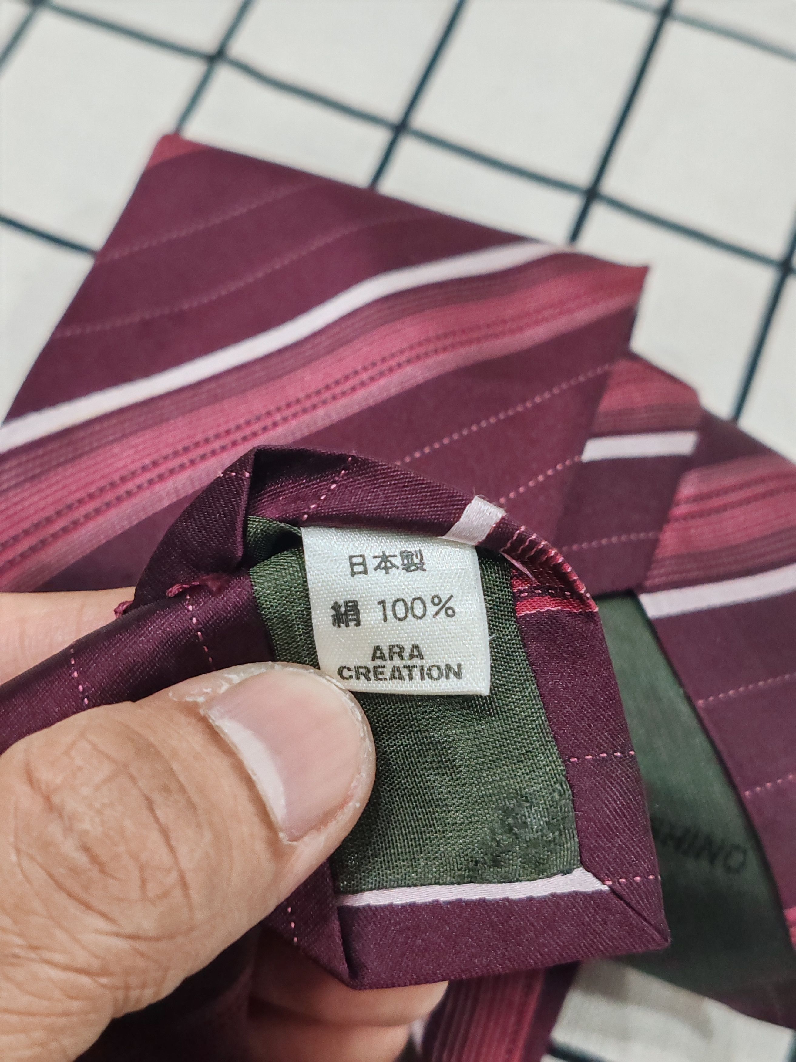 Hiroko Koshino Homme Hiroko Koshino Homme Classic Necktie Red Men Size ONE SIZE - 6 Thumbnail