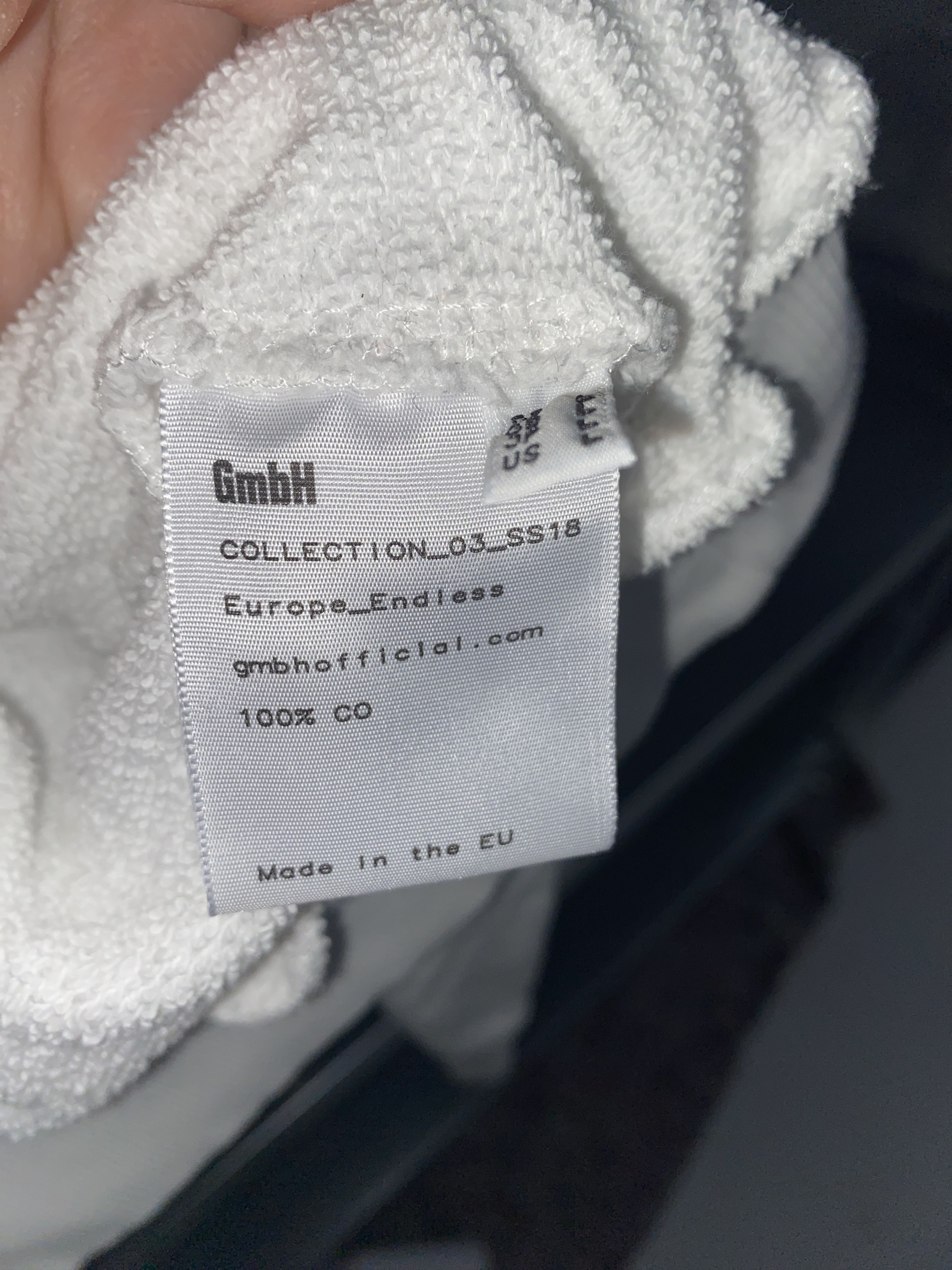 GmbH GMBH WHITE ZIP POCKETS SWEATER Size US L / EU 52-54 / 3 - 3 Thumbnail