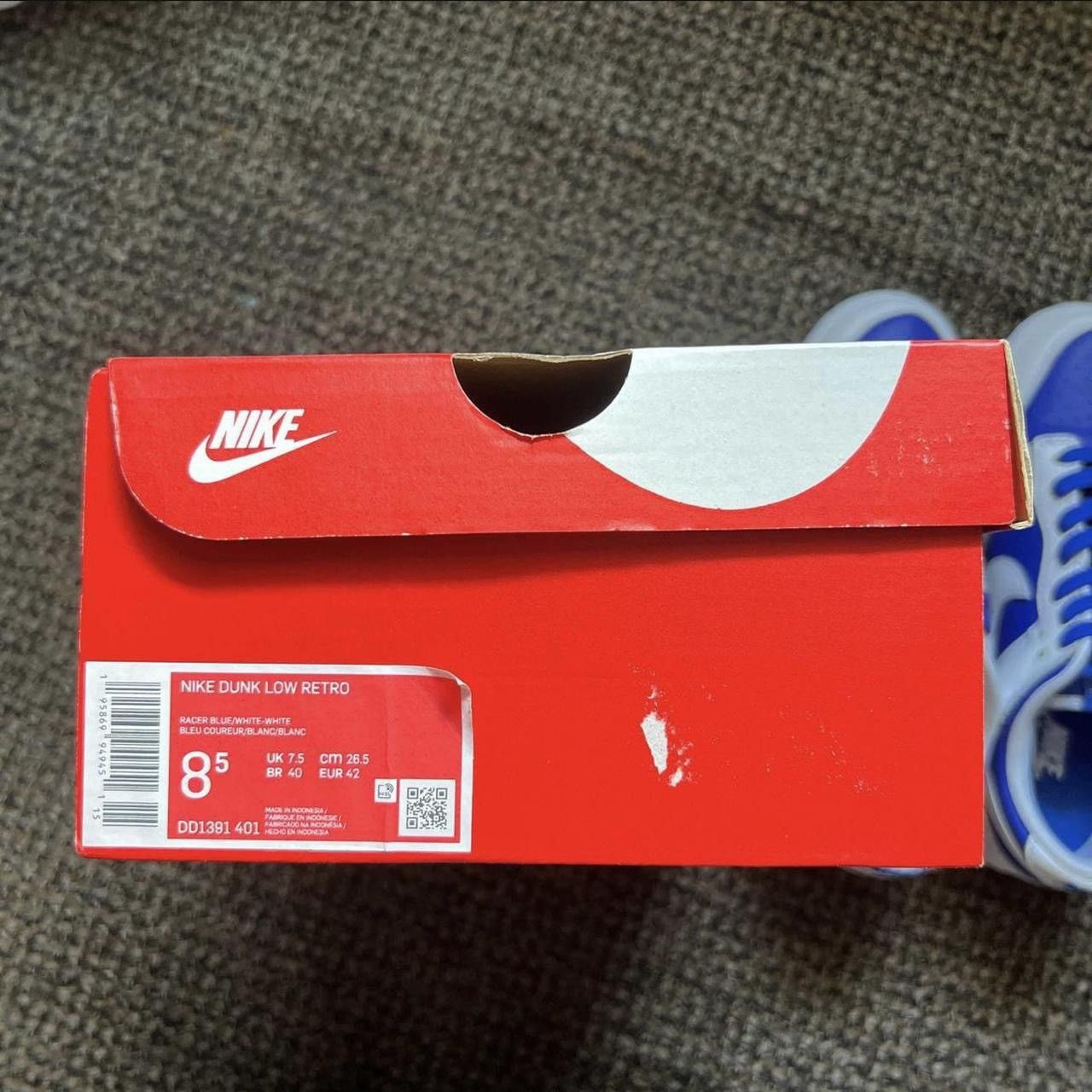 Nike Racer Blue Reverse Dunks Size US 8.5 / EU 41-42 - 7 Thumbnail